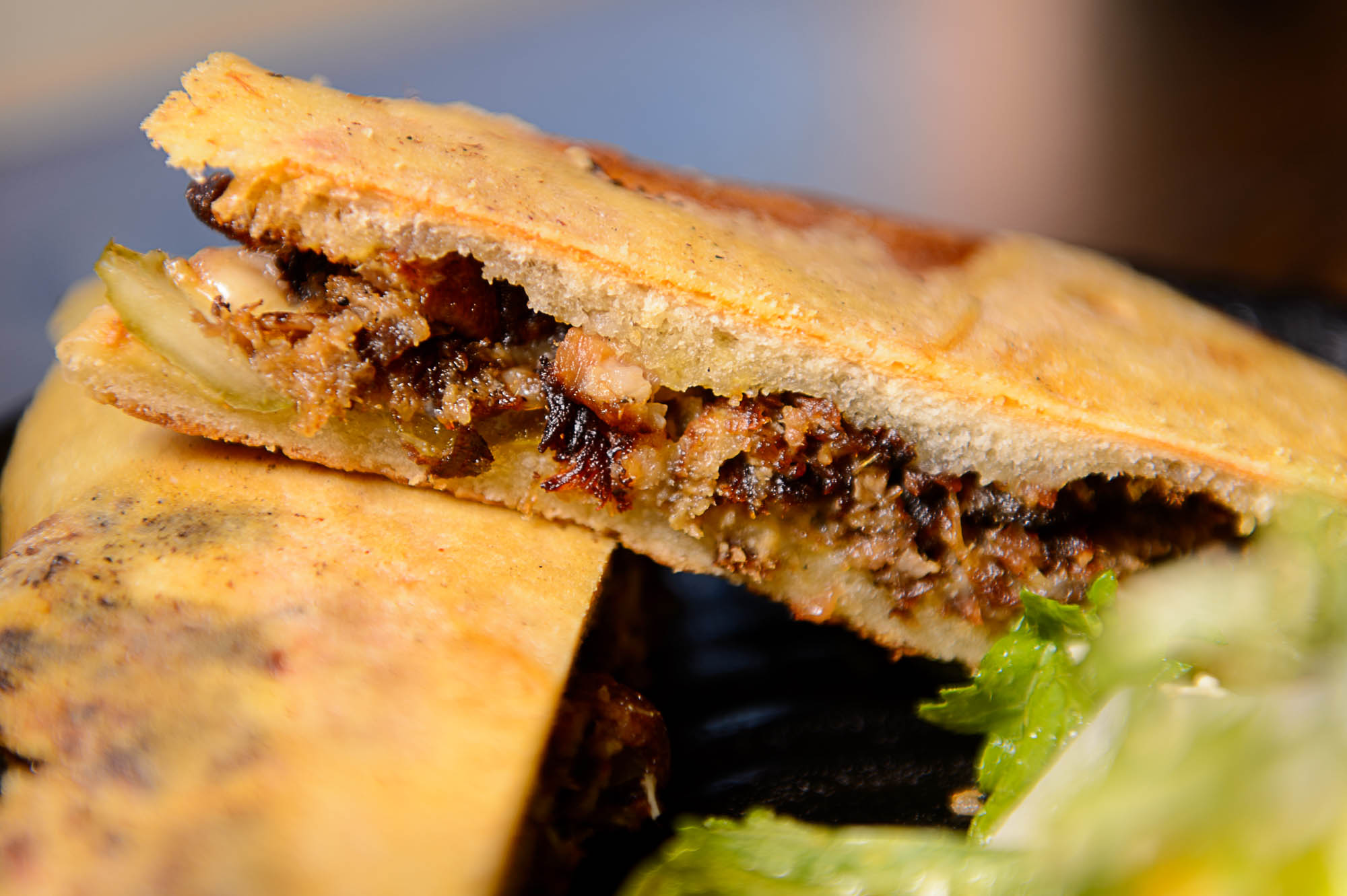 (Trent Nelson | The Salt Lake Tribune) The Japanese cubano sandwich at Yoko Ramen in Salt Lake City, Friday October 27, 2017.