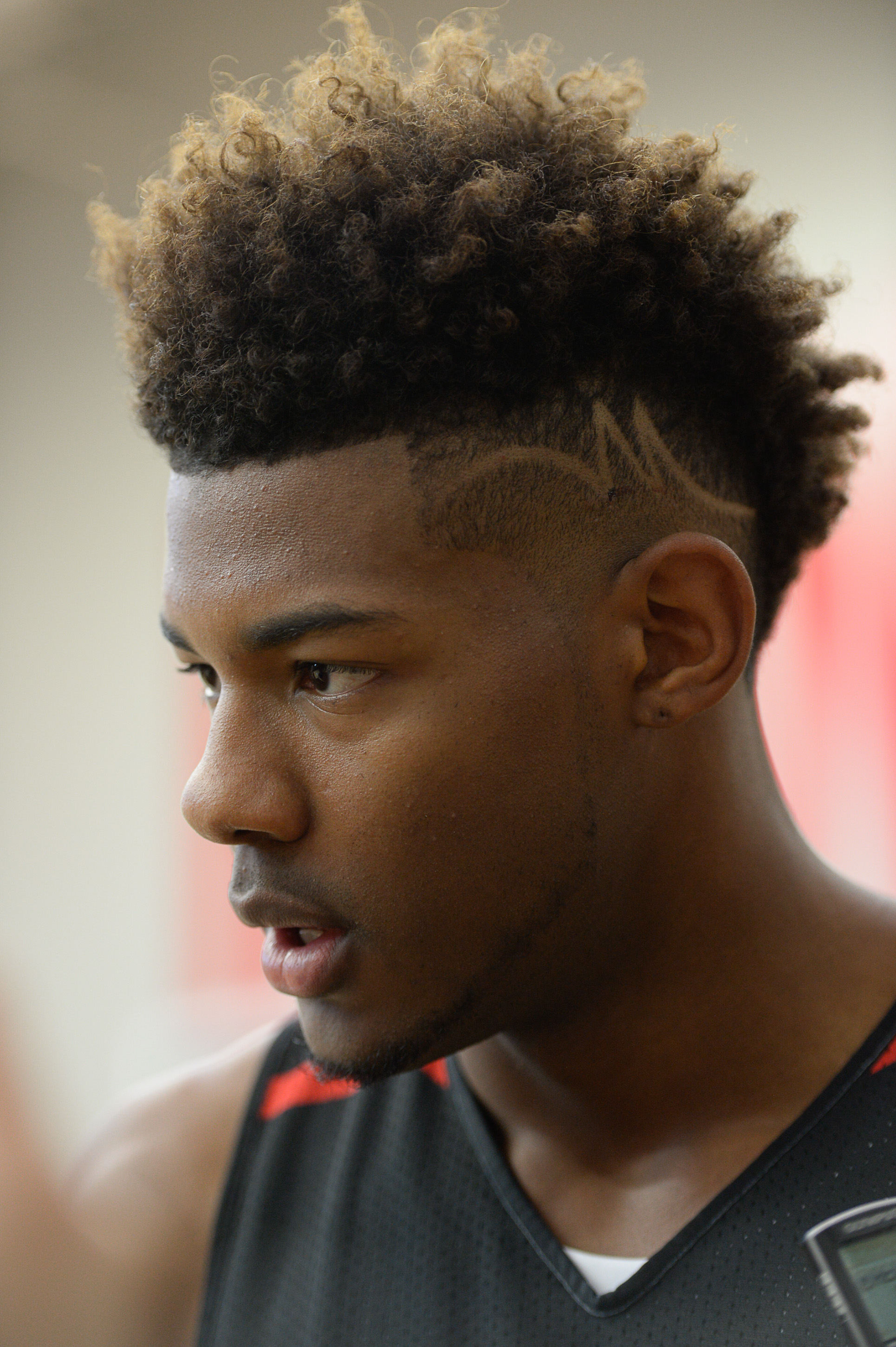 (Francisco Kjolseth | The Salt Lake Tribune) Chris Seeley speaks with the media the Utah men's basketball program begins fall practices with a fairly new roster of players on Friday, Sept. 29, 2017.