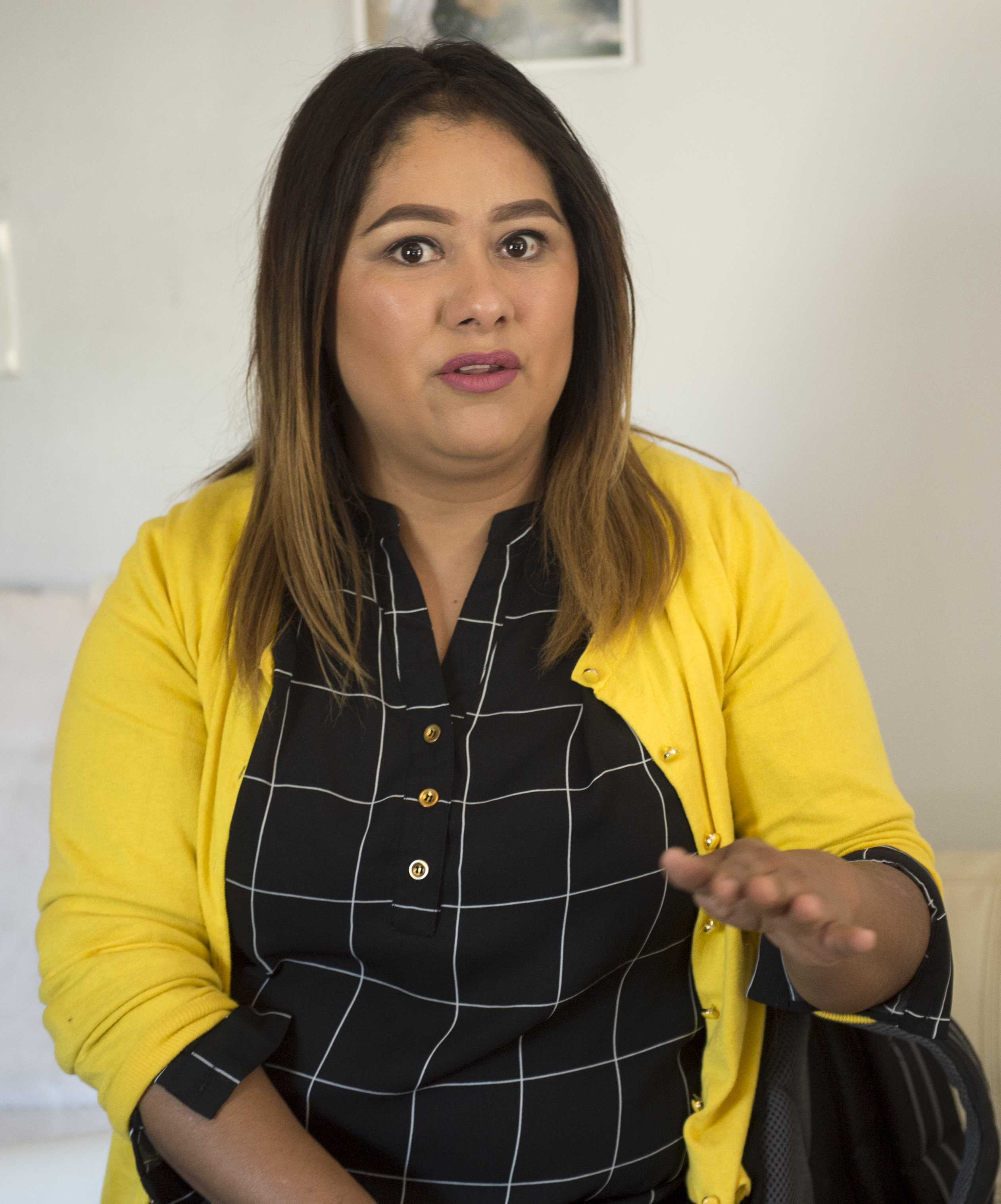 (Rick Egan | The Salt Lake Tribune) Rocio Santana talks about her kids' experience in the UPSTART online preschool program, Friday, Sept. 21, 2018.