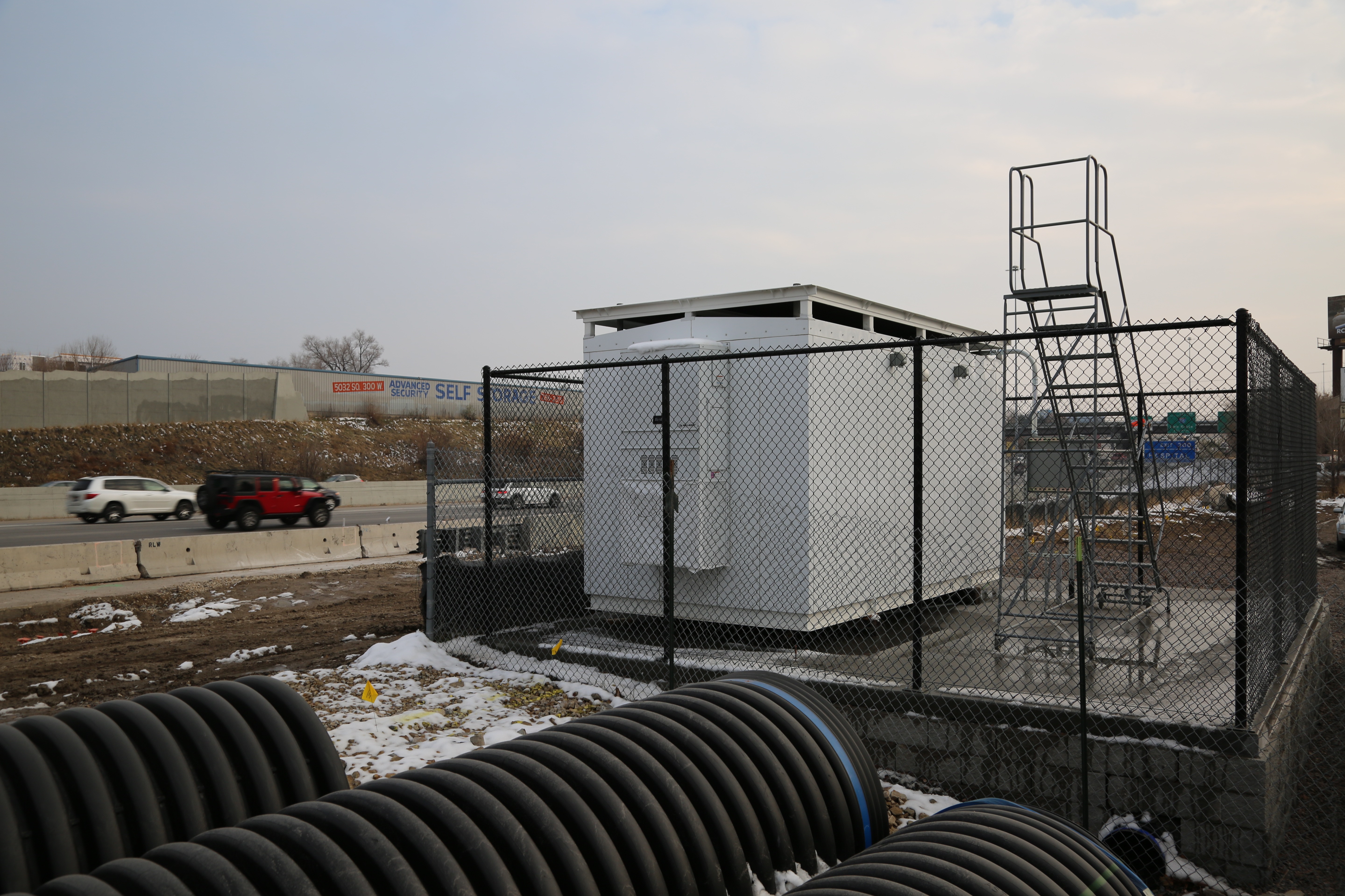 (Courtesy Utah Department of Environmental Quality) This new air quality monitoring station near I-15 in Murray will be online sometime next year.