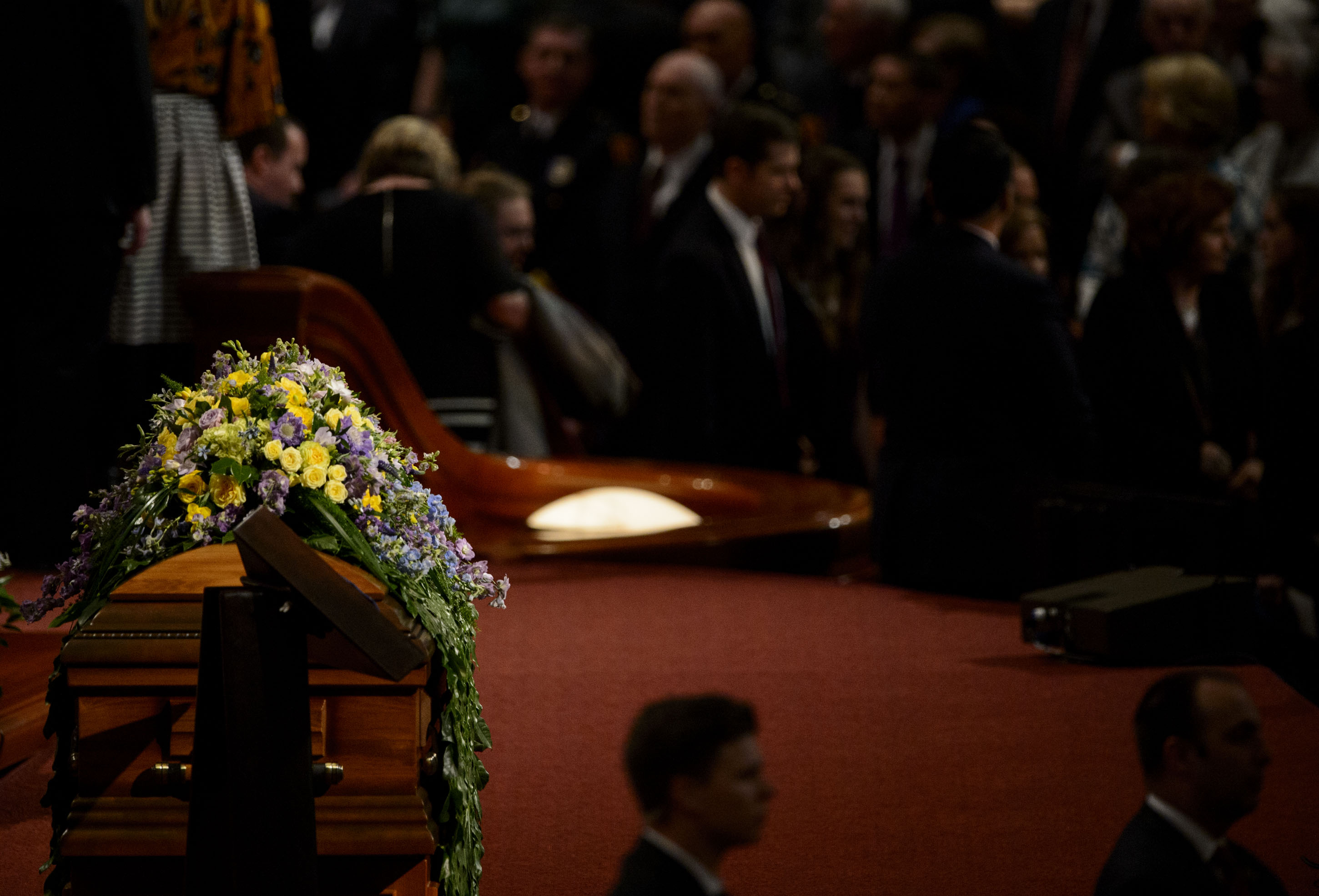 Funeral speakers praise Thomas S. Monson, a Mormon prophet who focused