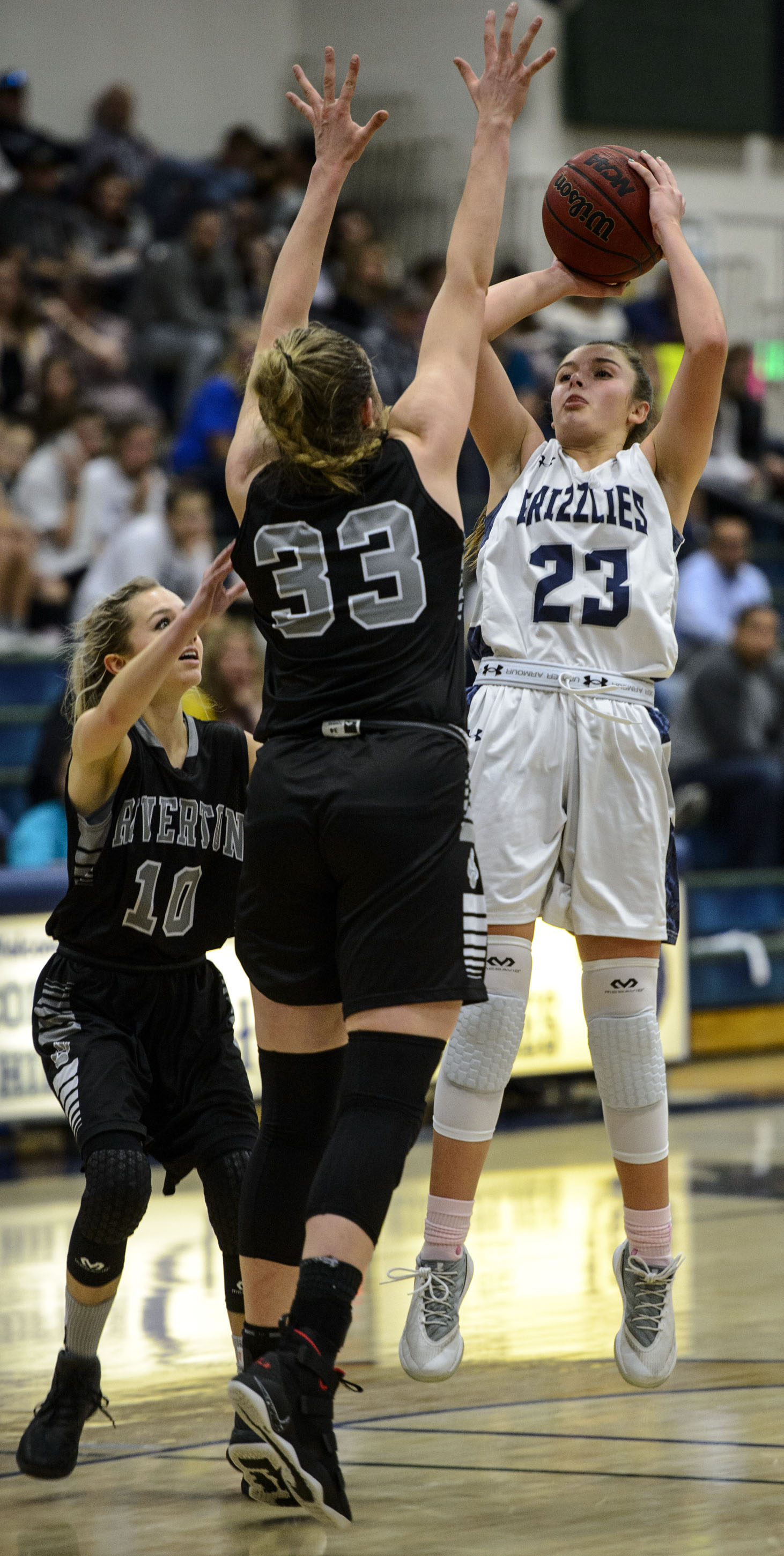 Riverton's Kane scores 23, makes big block in win over Copper Hills in