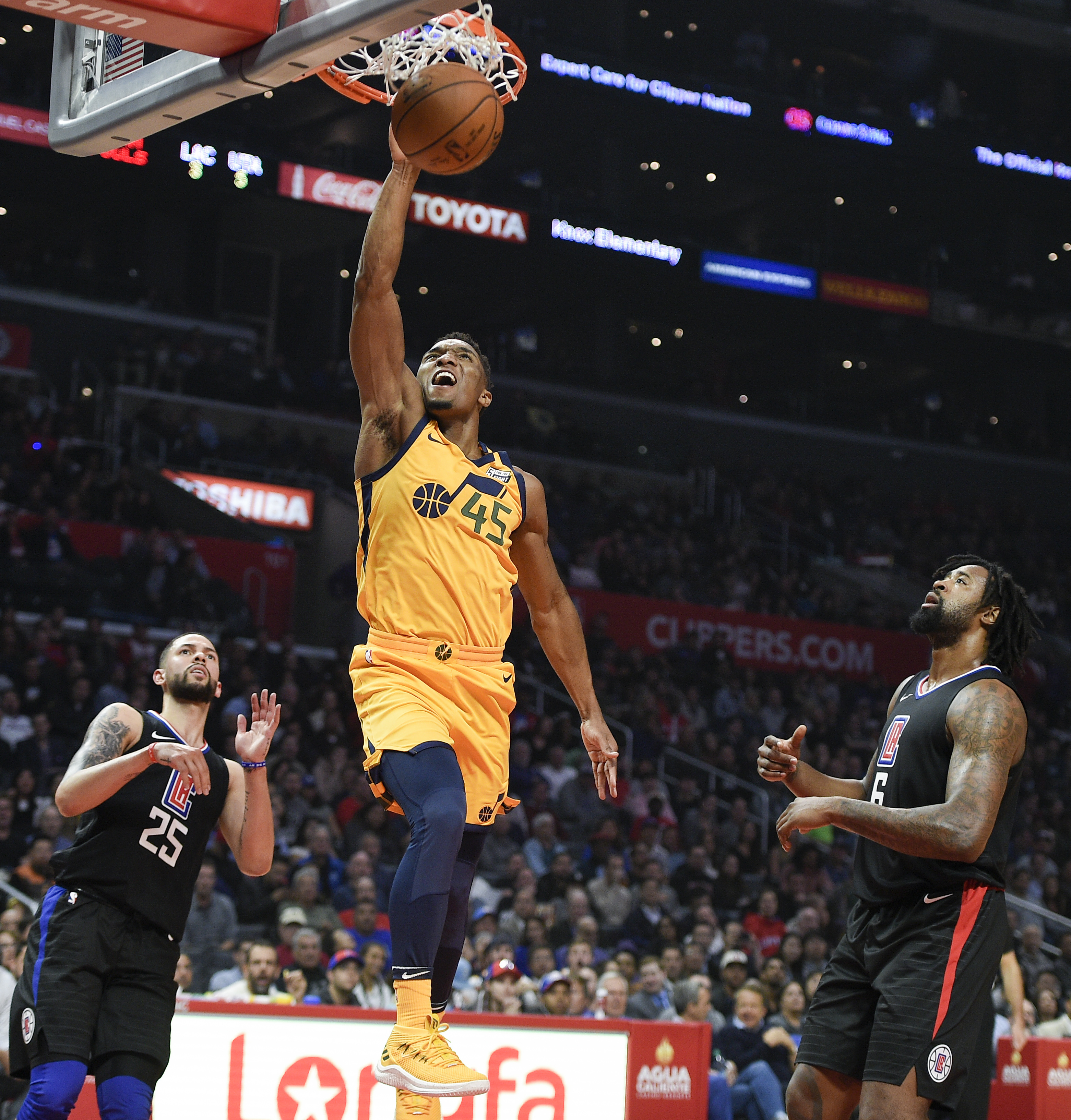 The Amazing Donovan Mitchell Can Dunk Anything