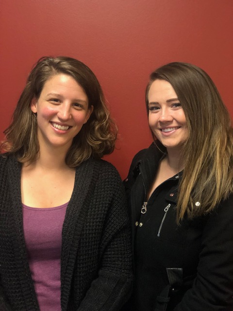 Lucy Izard and Natasha Fjeldsted are students in the University of Utah Master of Social Work Program
