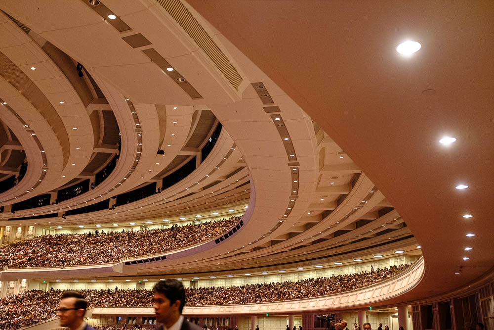 (Trent Nelson | The Salt Lake Tribune) The morning session of the189th Annual General Conference of The Church of Jesus Christ of Latter-day Saints in Salt Lake City on Sunday April 7, 2019.