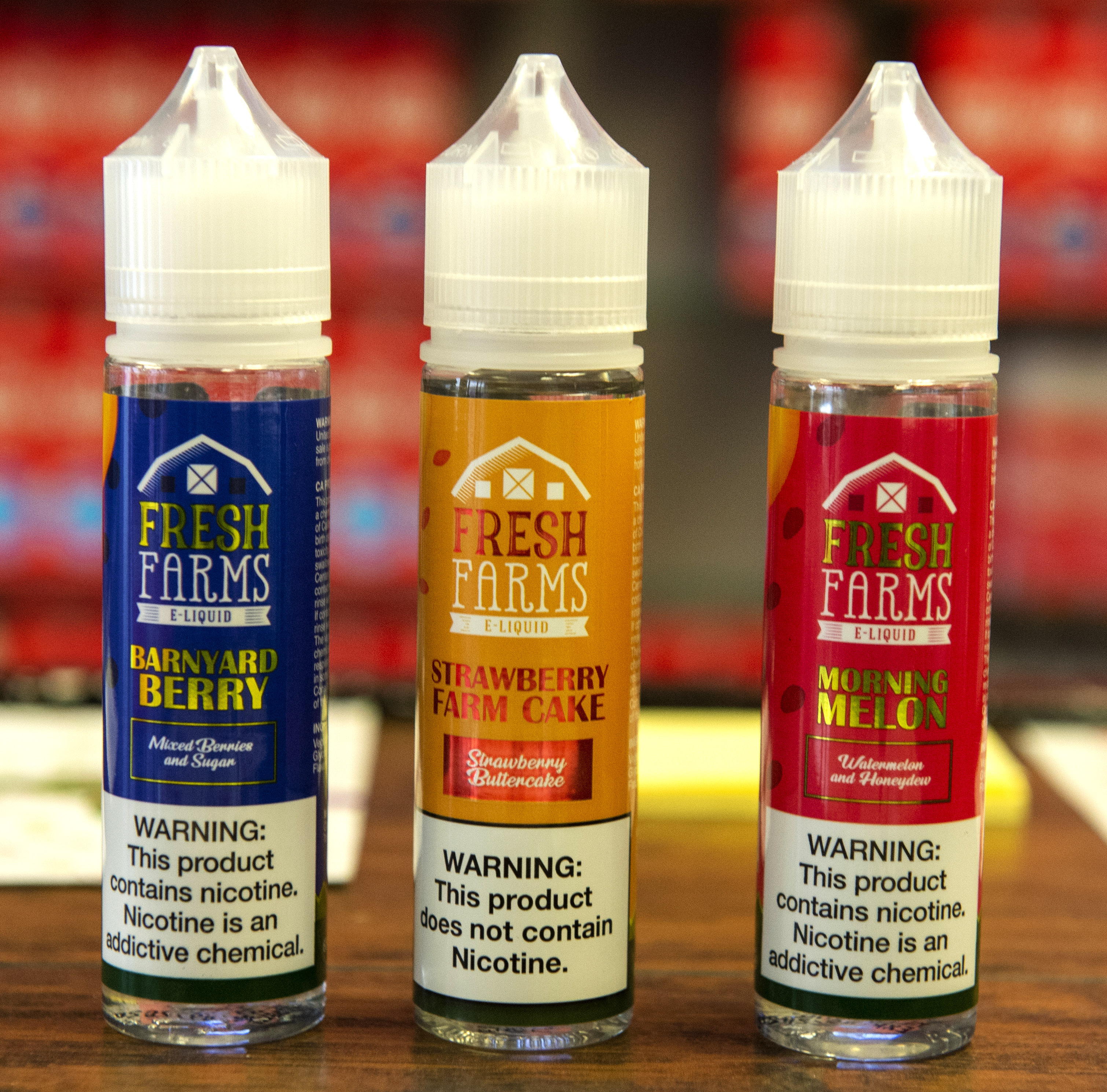 (Rick Egan | The Salt Lake Tribune) E Liquid for sale at Peak Vapor in Taylorsville, Gov. Herbert has proposed taxing e-cigarettes the same as other tobacco products. Tuesday, December 18, 2018 