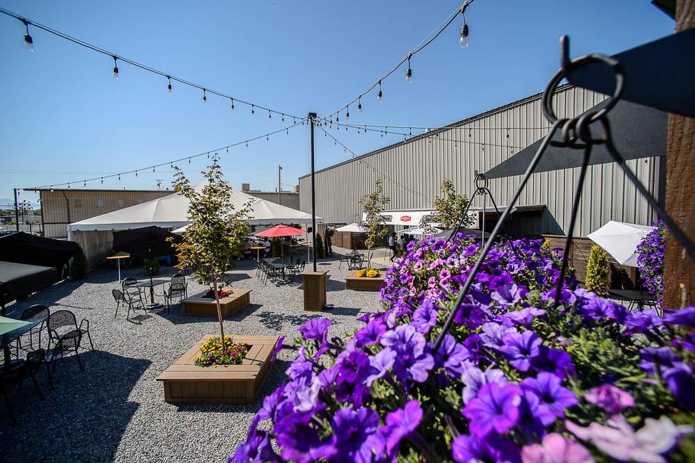 (Trent Nelson | The Salt Lake Tribune) The Garten, a new German-style outdoor beer/food venue in Salt Lake City, Sunday Sept. 2, 2018.
