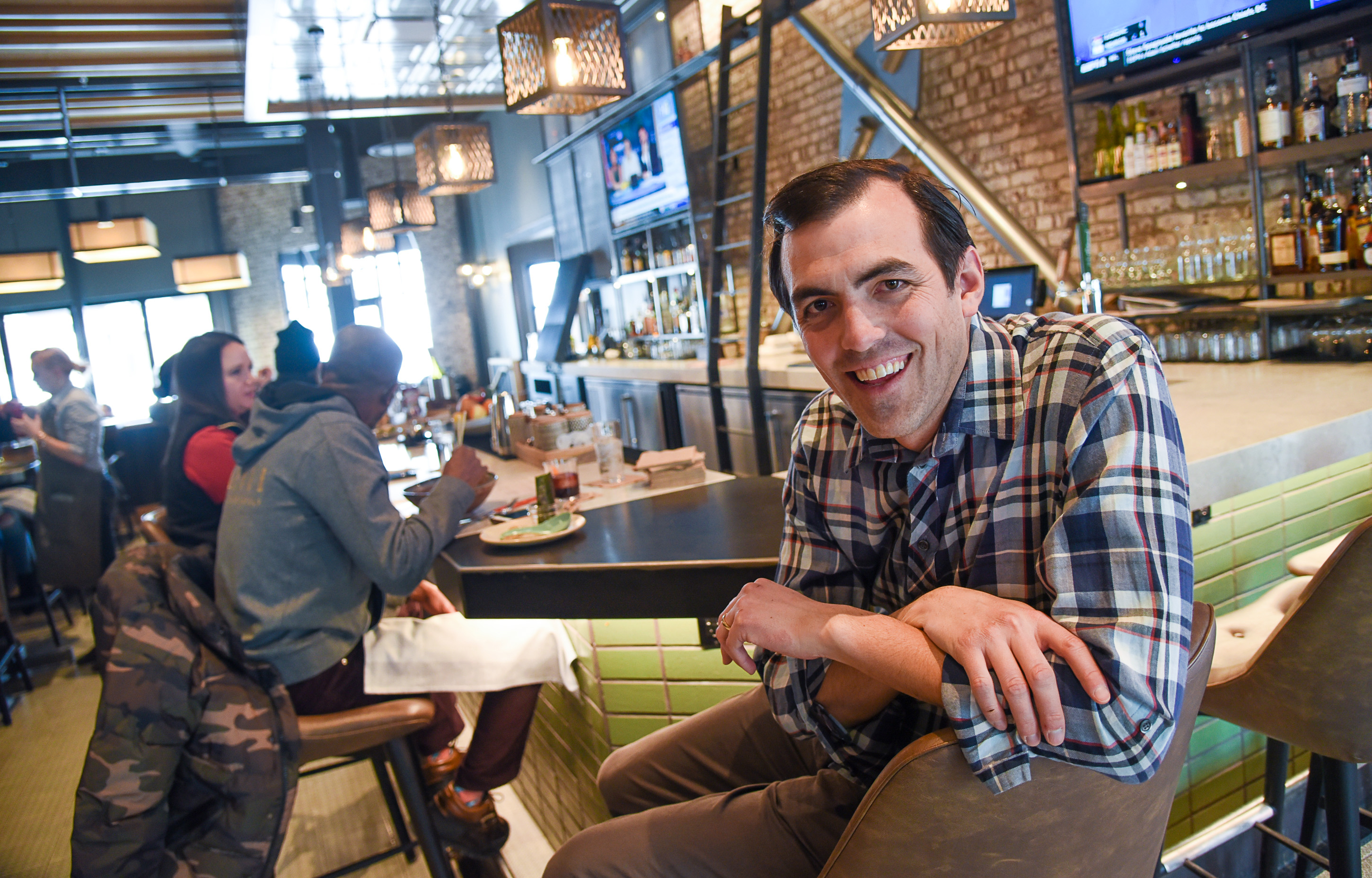 (Francisco Kjolseth | The Salt Lake Tribune) Brooks Kirchheimer, co-owner of Hearth & Hill a new restaurant in Kimball Junction that serves upscale comfort food at 1153 Center Drive in the Newpark Retail Center is one of the new restaurants available to try before (or after) the Sundance Film Festival. 