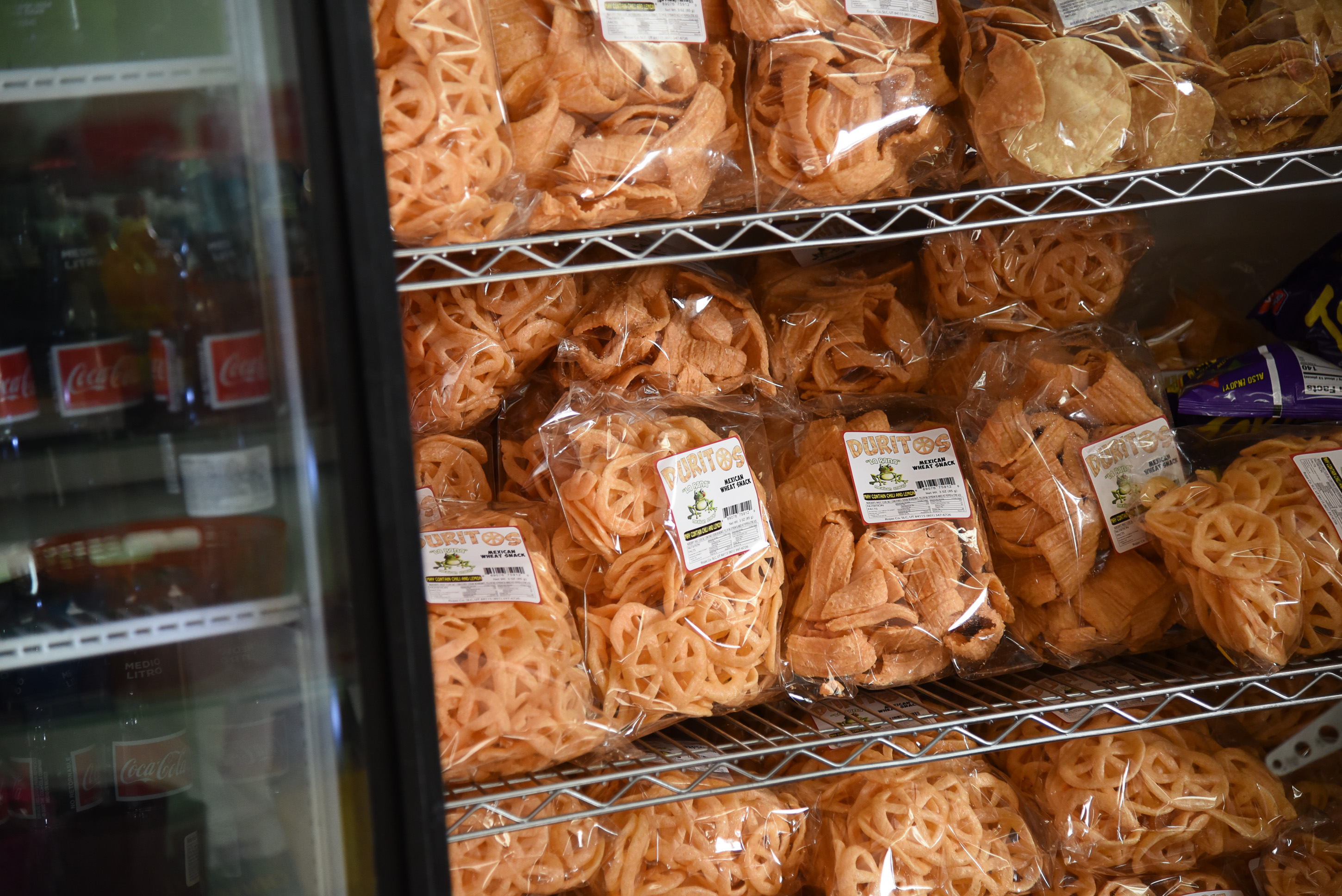 (Francisco Kjolseth | The Salt Lake Tribune) Fried flower wagon wheels are sold at Tacos Mi Caramelo, a late-night taqueria that is open until 2 a.m. most nights and 24-hours a day on Friday and Saturday in West Valley City.