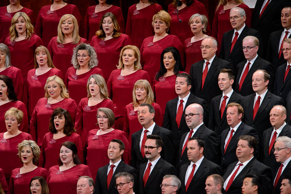 (Trent Nelson | The Salt Lake Tribune) The Tabernacle Choir at Temple Square during the morning session of the189th Annual General Conference of The Church of Jesus Christ of Latter-day Saints in Salt Lake City on Sunday April 7, 2019.