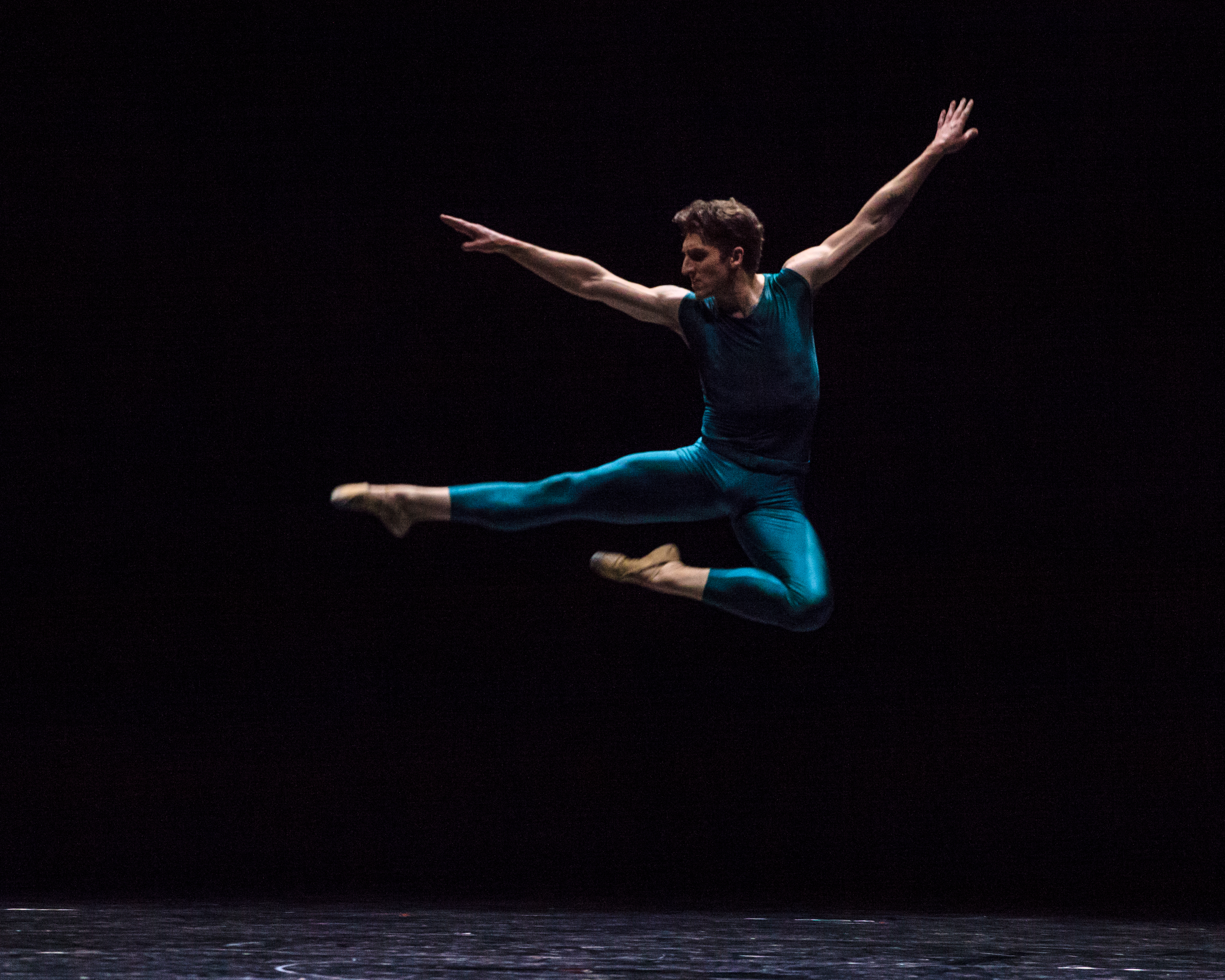 (Luke Isley | courtesy Ballet West) Christopher Ruud performs "In the Middle, Somewhat Elevated" for Ballet West's program "Almost Tango" in 2015.