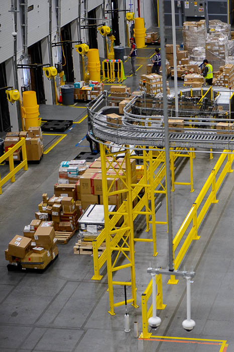(Trent Nelson | The Salt Lake Tribune) Amazon's fulfillment center in Salt Lake City on Wednesday April 17, 2019.