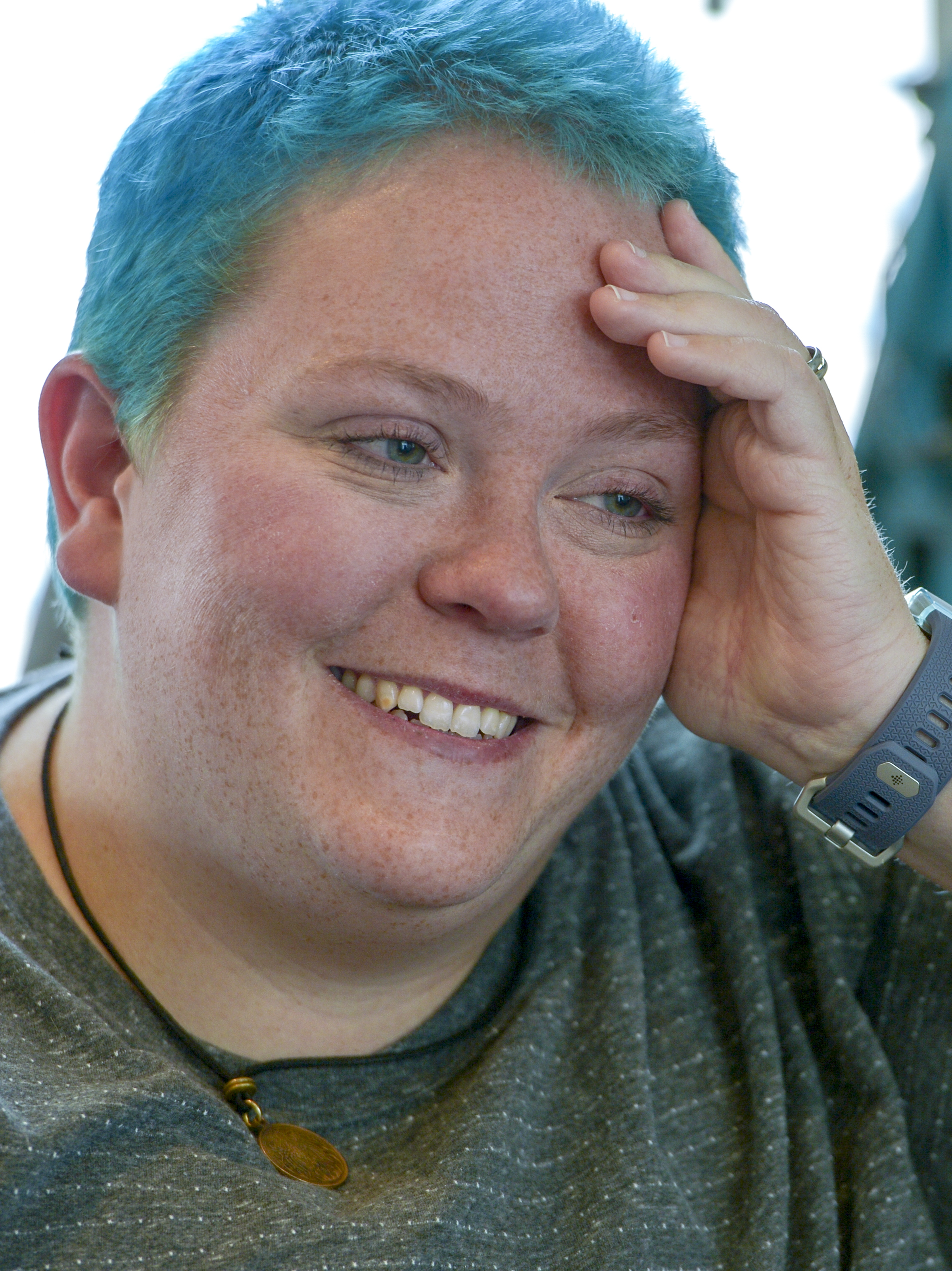 (Leah Hogsten | The Salt Lake Tribune) "I feel male," said Kris Irvin. "My spirit is male." After a lifetime of feeling like they were born into the wrong body, Kris Irvin came out as transgender three years ago at the age of 28. A devout Mormon, Irvin has been married to their husband Nate for 12 years and they have a 10-year-old son, Toby.