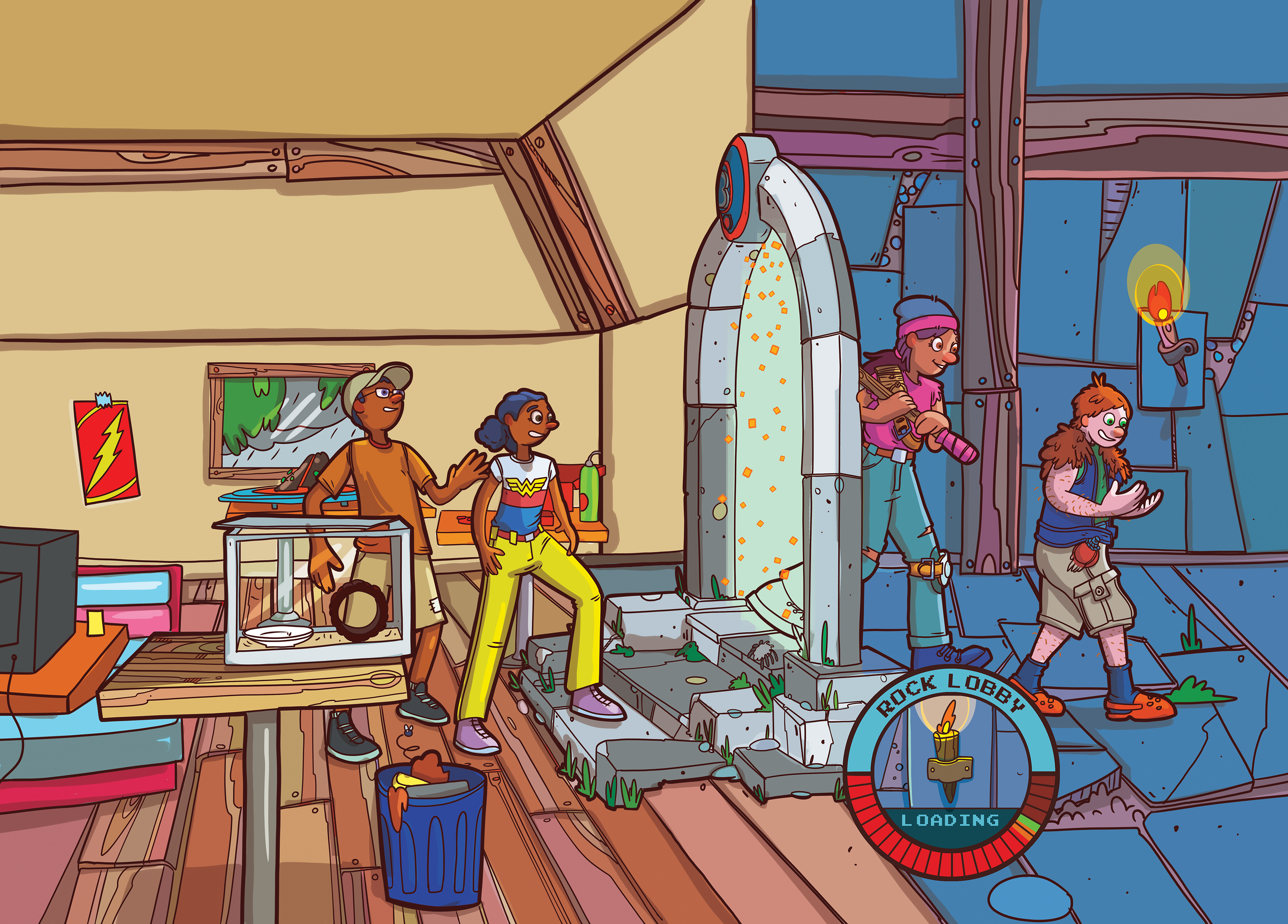 Utah author tackles monsters, and dyslexia, in comic book 'My