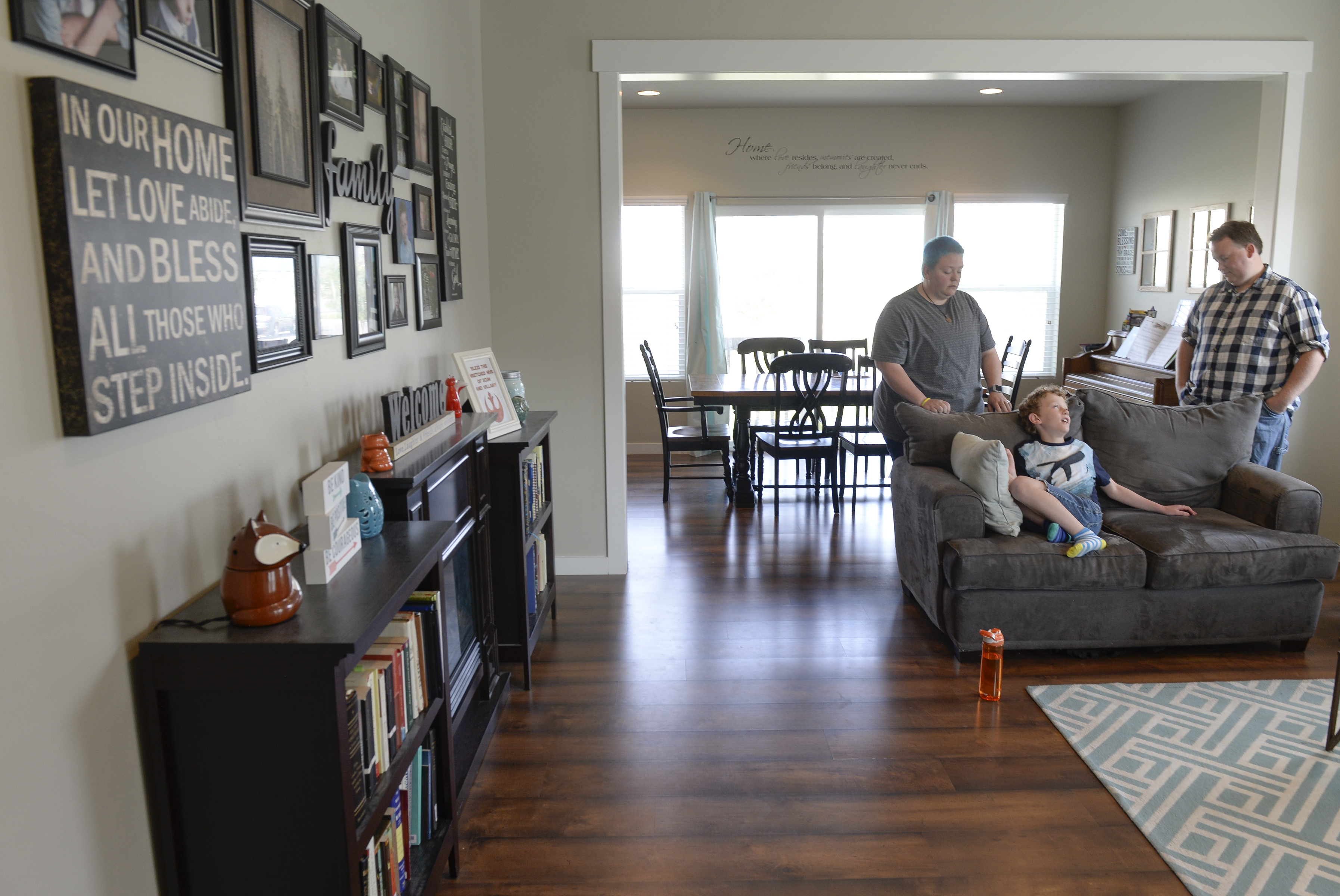 (Leah Hogsten | The Salt Lake Tribune) After a lifetime of feeling like they were born into the wrong body, Kris Irvin came out as transgender three years ago at the age of 28. Kris and Nate regularly have open and honest conversations with their son Toby about the fact that Kris is transgender.