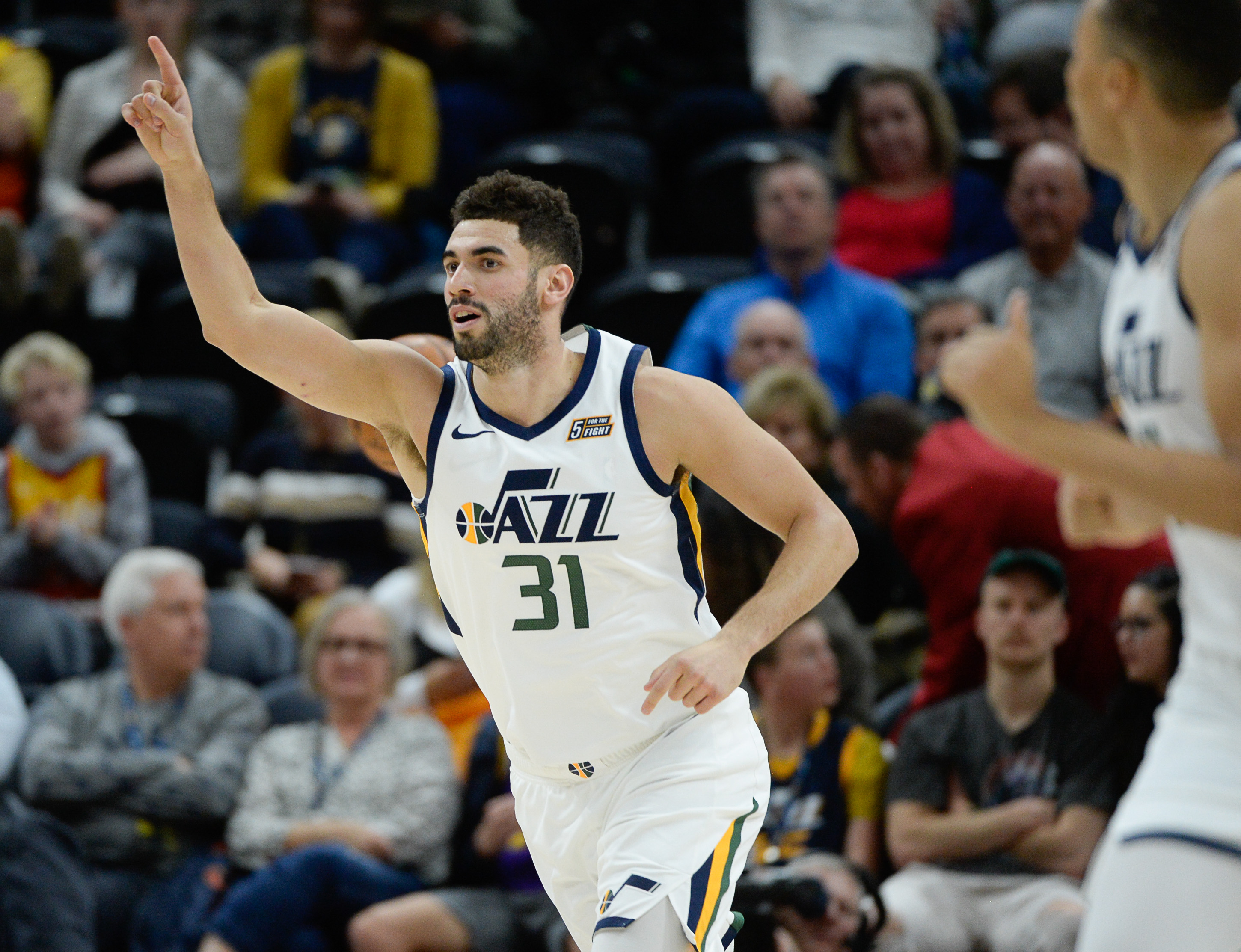 Utah Jazz forward Georges Niang likes to keep things light, but he's  bringing increasing heft to the bench