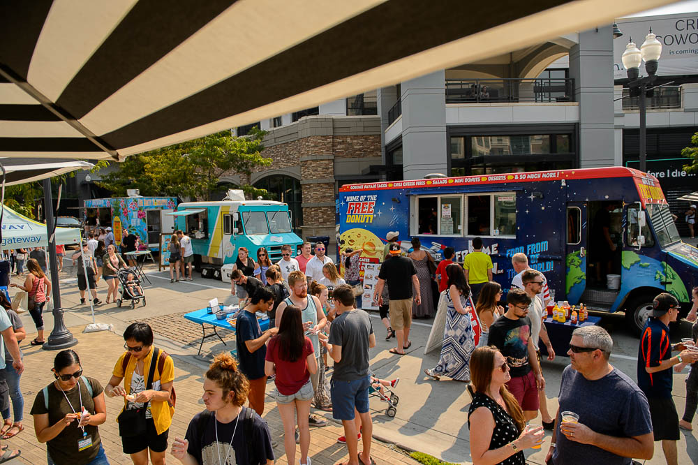 Food trucks and breweries take over The Gateway Shawn Miller