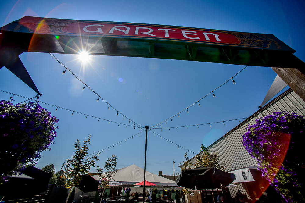 (Trent Nelson | The Salt Lake Tribune) The Garten, a new German-style outdoor beer/food venue in Salt Lake City, Sunday Sept. 2, 2018.