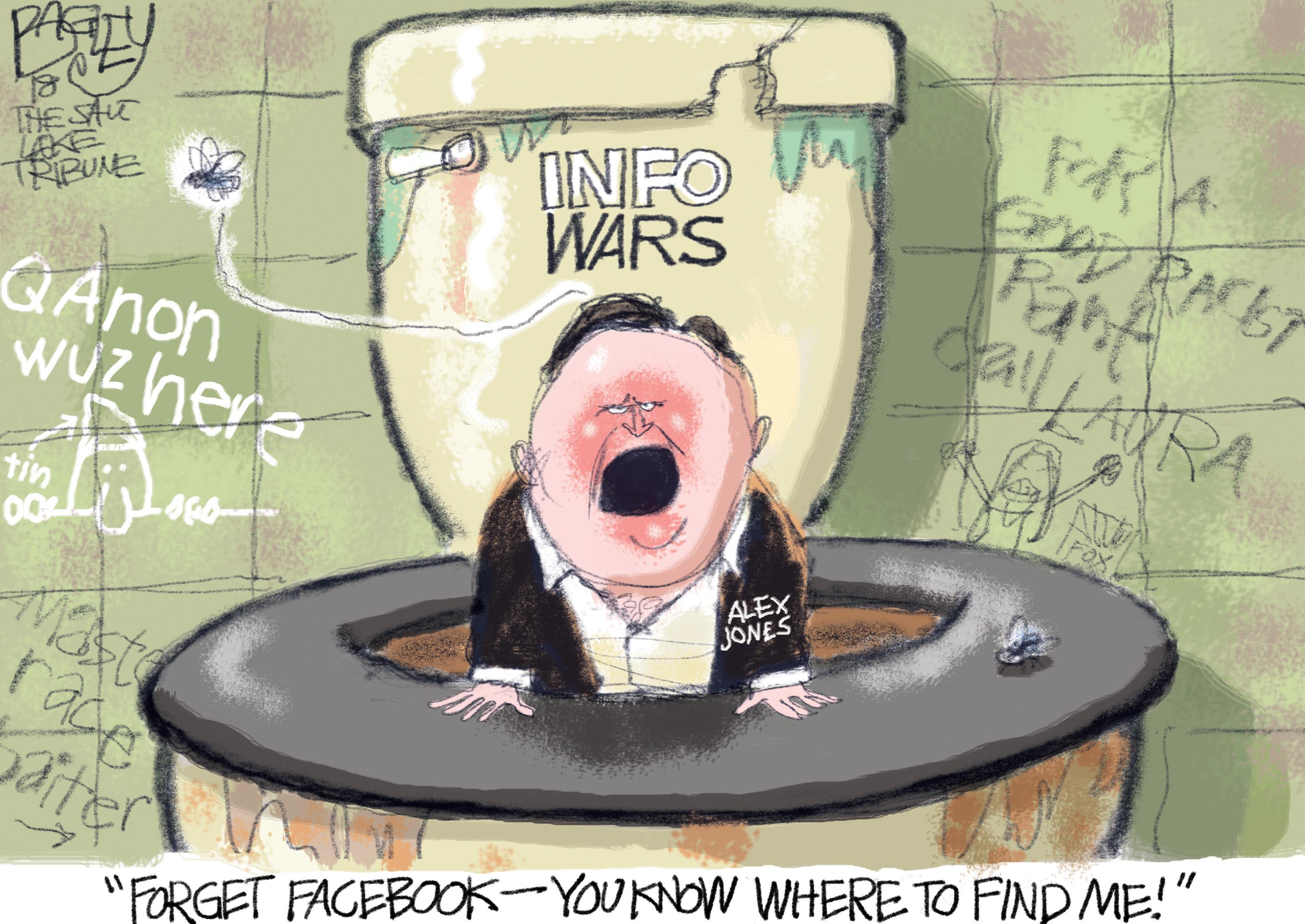 This Pat Bagley cartoon appears in The Salt Lake Tribune on Friday, Aug. 10, 2018.
