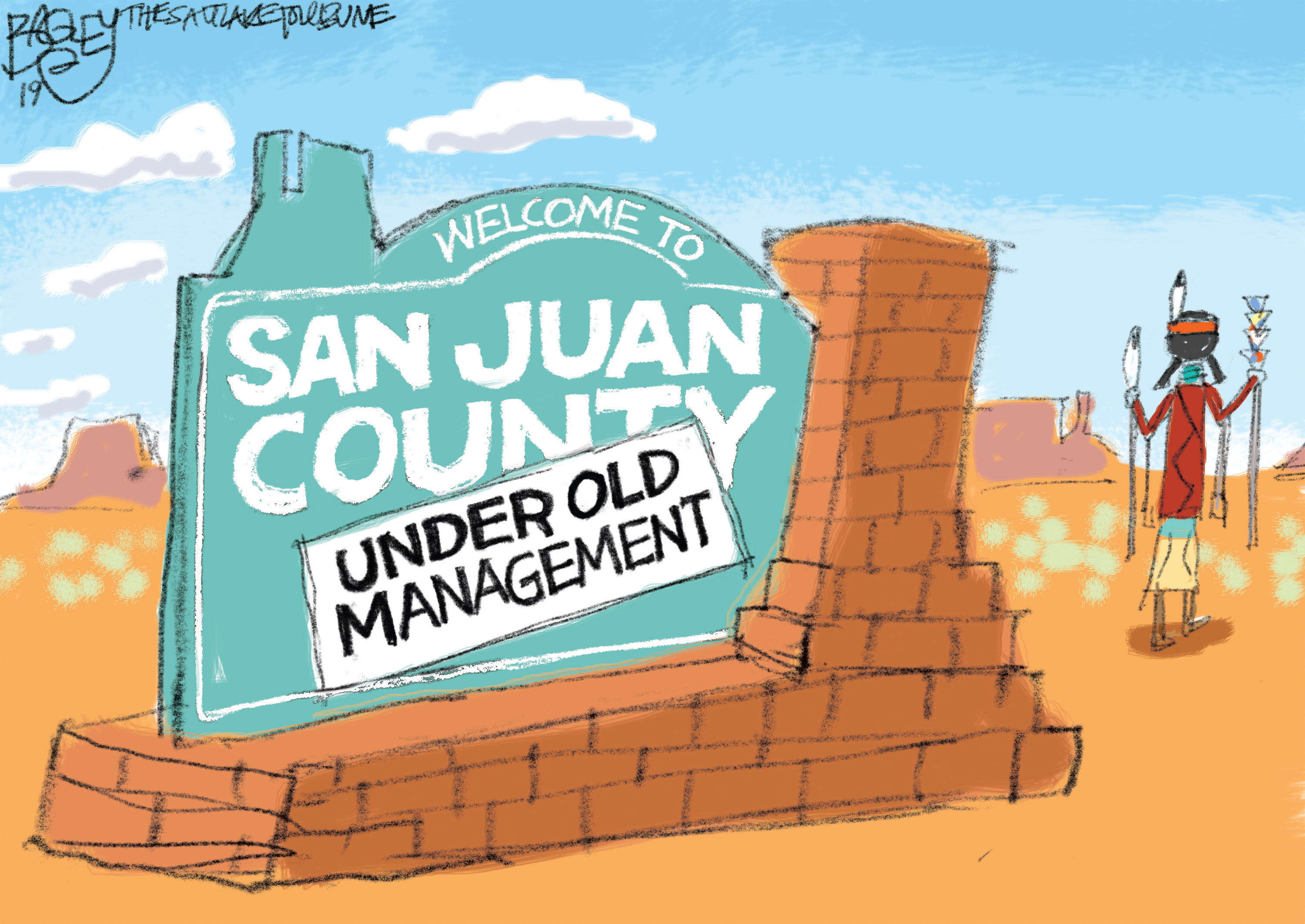 This Pat Bagley cartoon appears in The Salt Lake Tribune on Thursday, Jan. 10, 2018.
