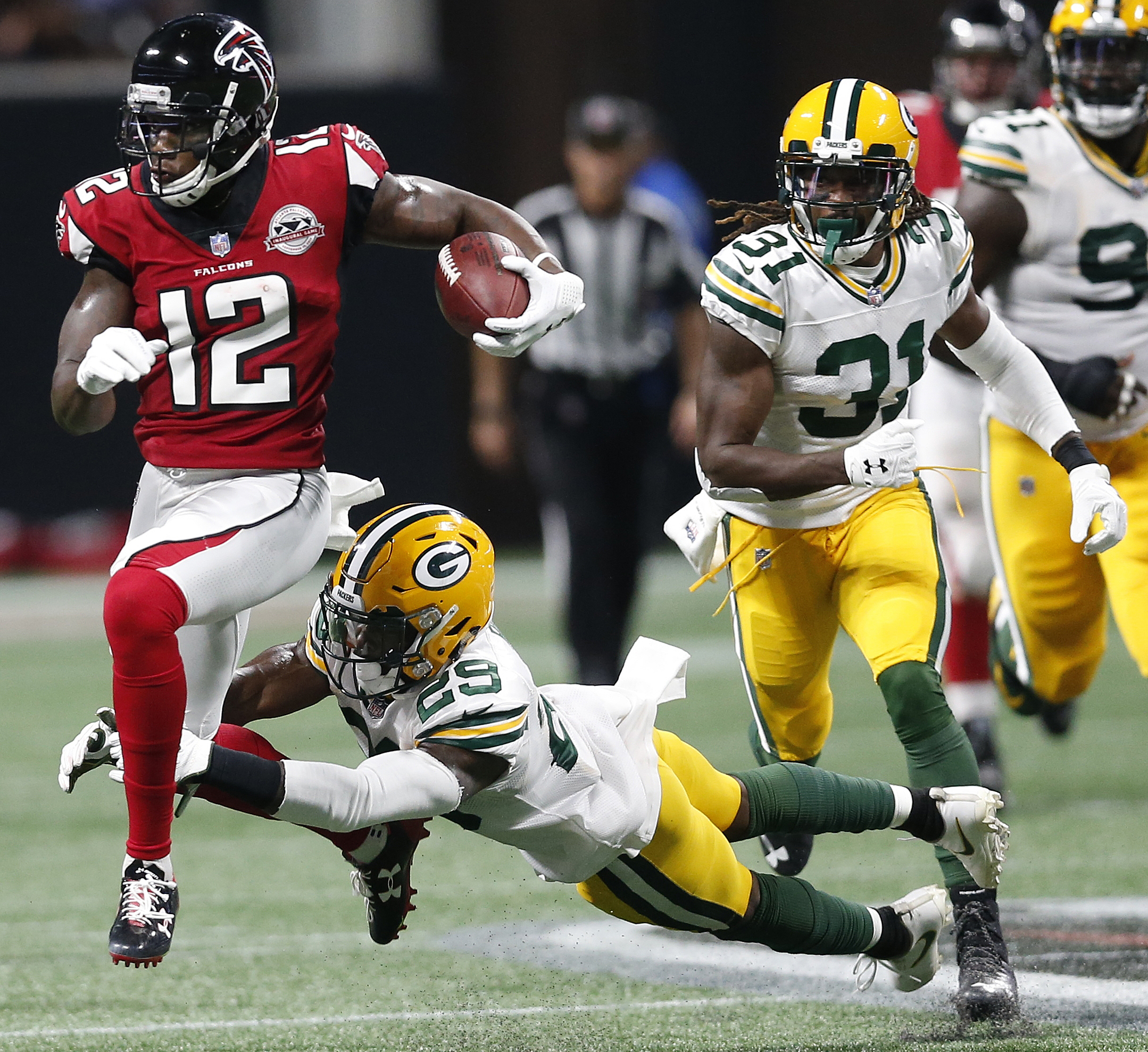 Falcons deliver repeat performance in 34-23 win over Packers