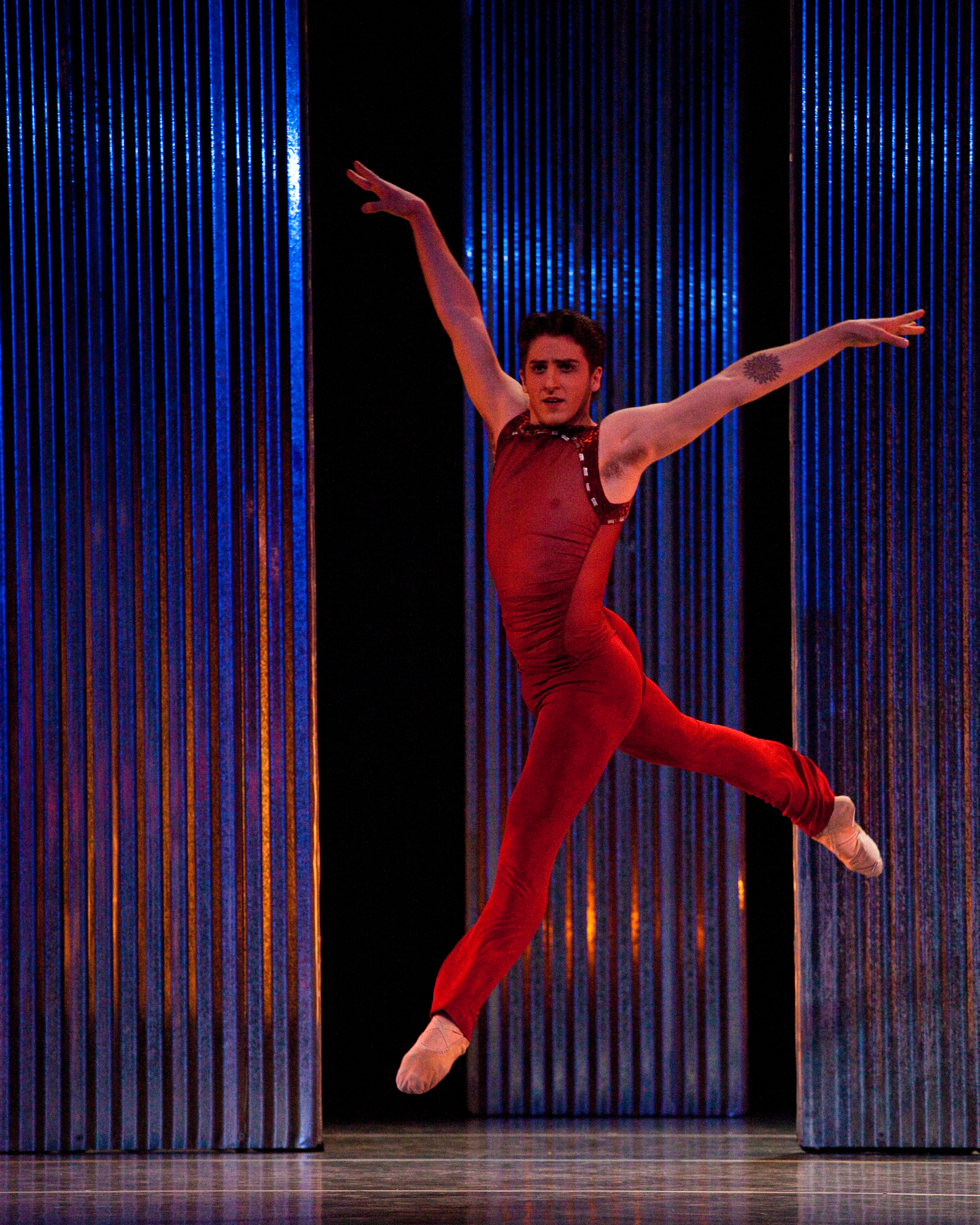 (Luke Isley | courtesy Ballet West) Christopher Ruud performs "Bolero" in 2011 for Ballet West.