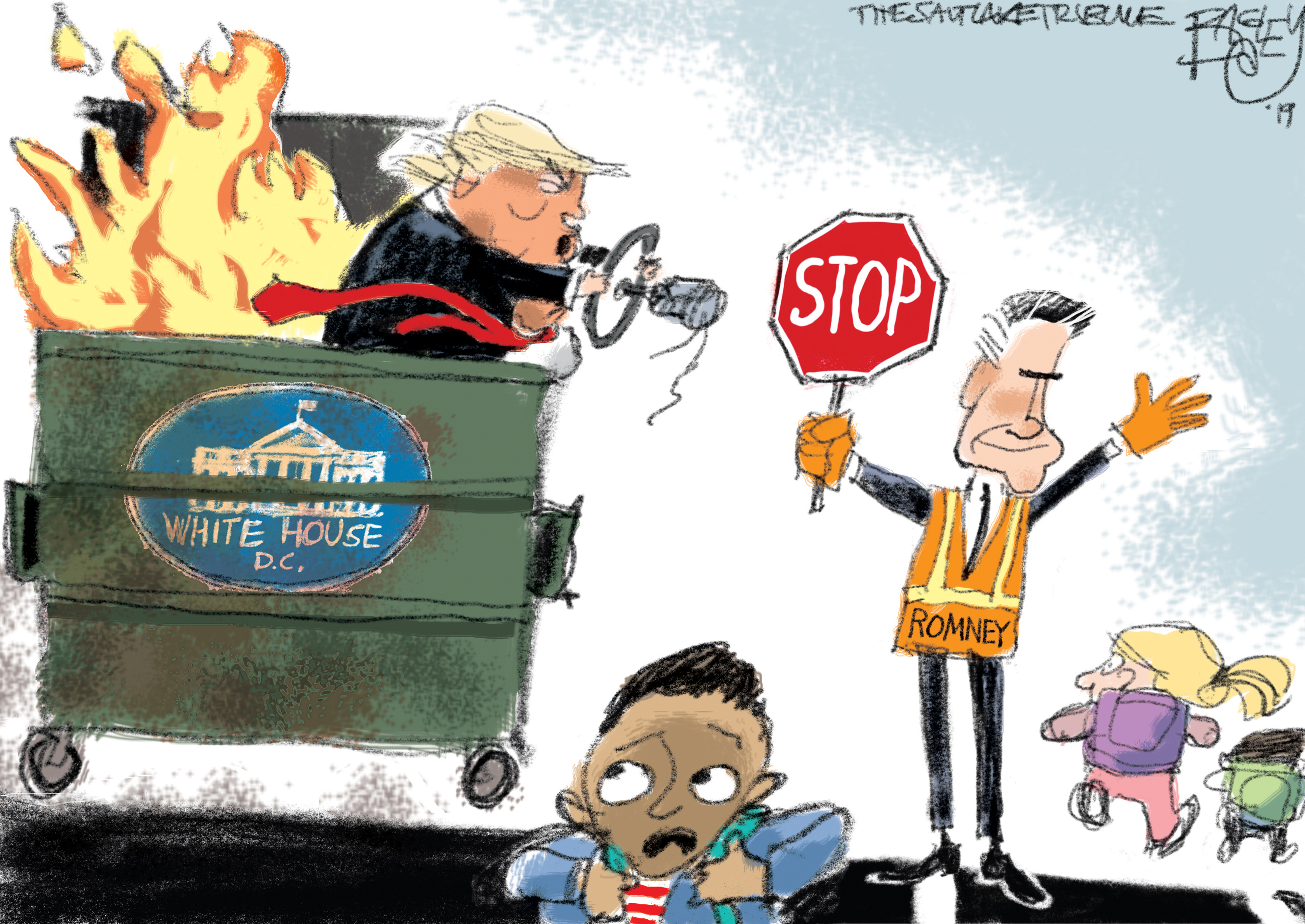 This Pat Bagley cartoon appears in The Salt Lake Tribune on Thursday, Jan. 3, 2019.