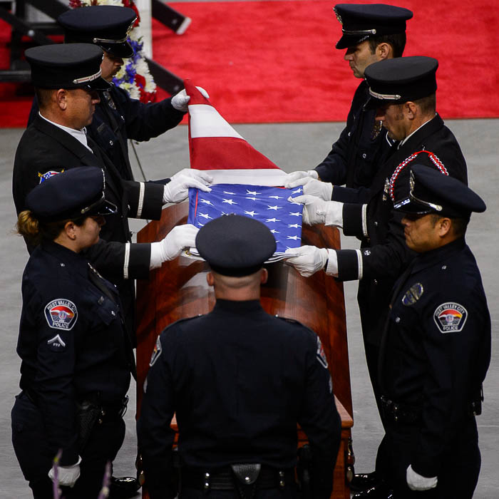 Family and friends honor slain Utah code-enforcement officer at Friday ...