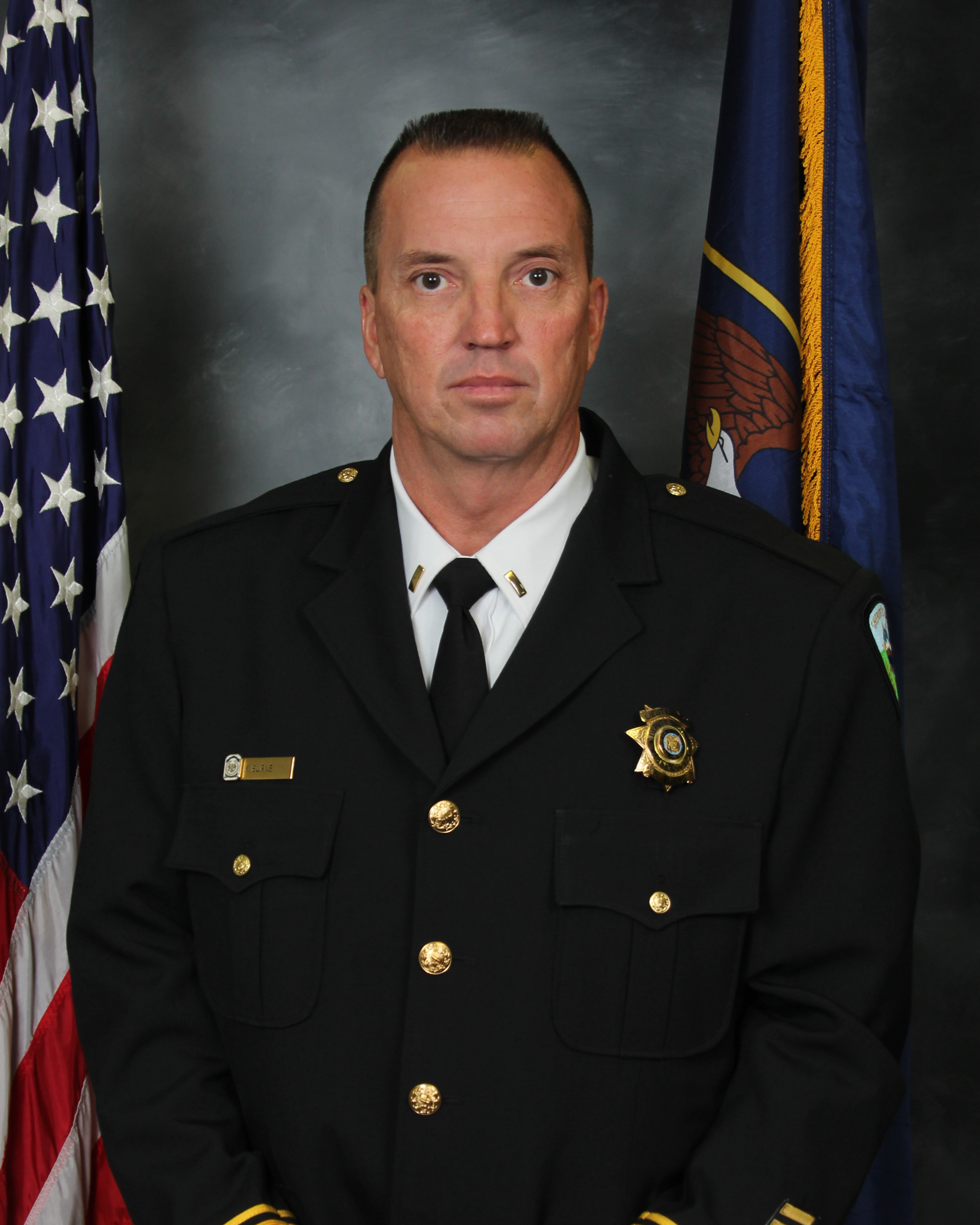 (Photo courtesy of the Weber County Sheriff's Office) Former Chief Deputy Kevin Burns, who was forced out of the Weber County Sheriff's Office this week after an internal review found an evidence technician he was supervising stole drugs from the evidence room.