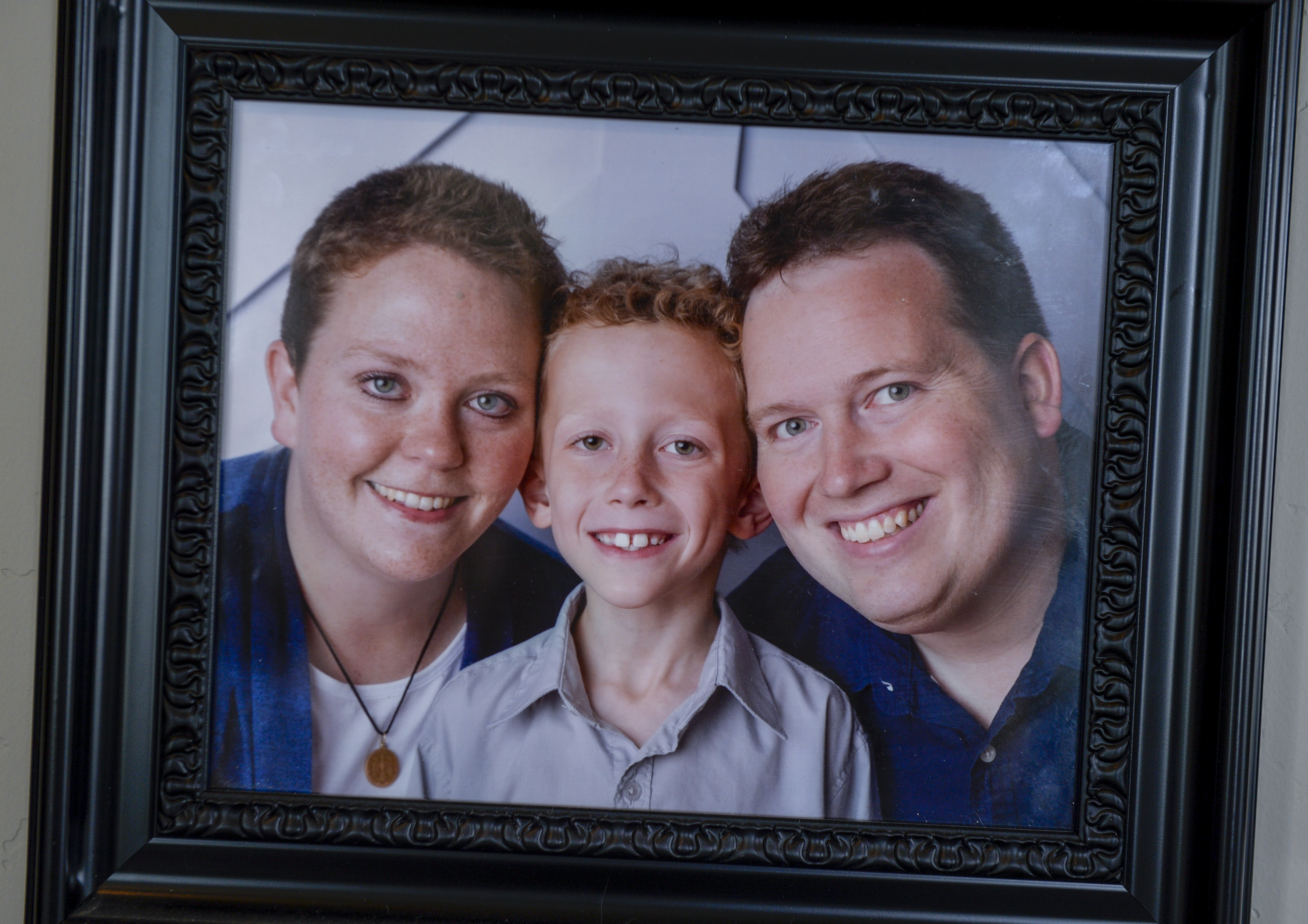 (Leah Hogsten | The Salt Lake Tribune) l-r Kris, Toby and Nate Irvin. After a lifetime of feeling like they were born into the wrong body, Kris Irvin came out as transgender three years ago at the age of 28.