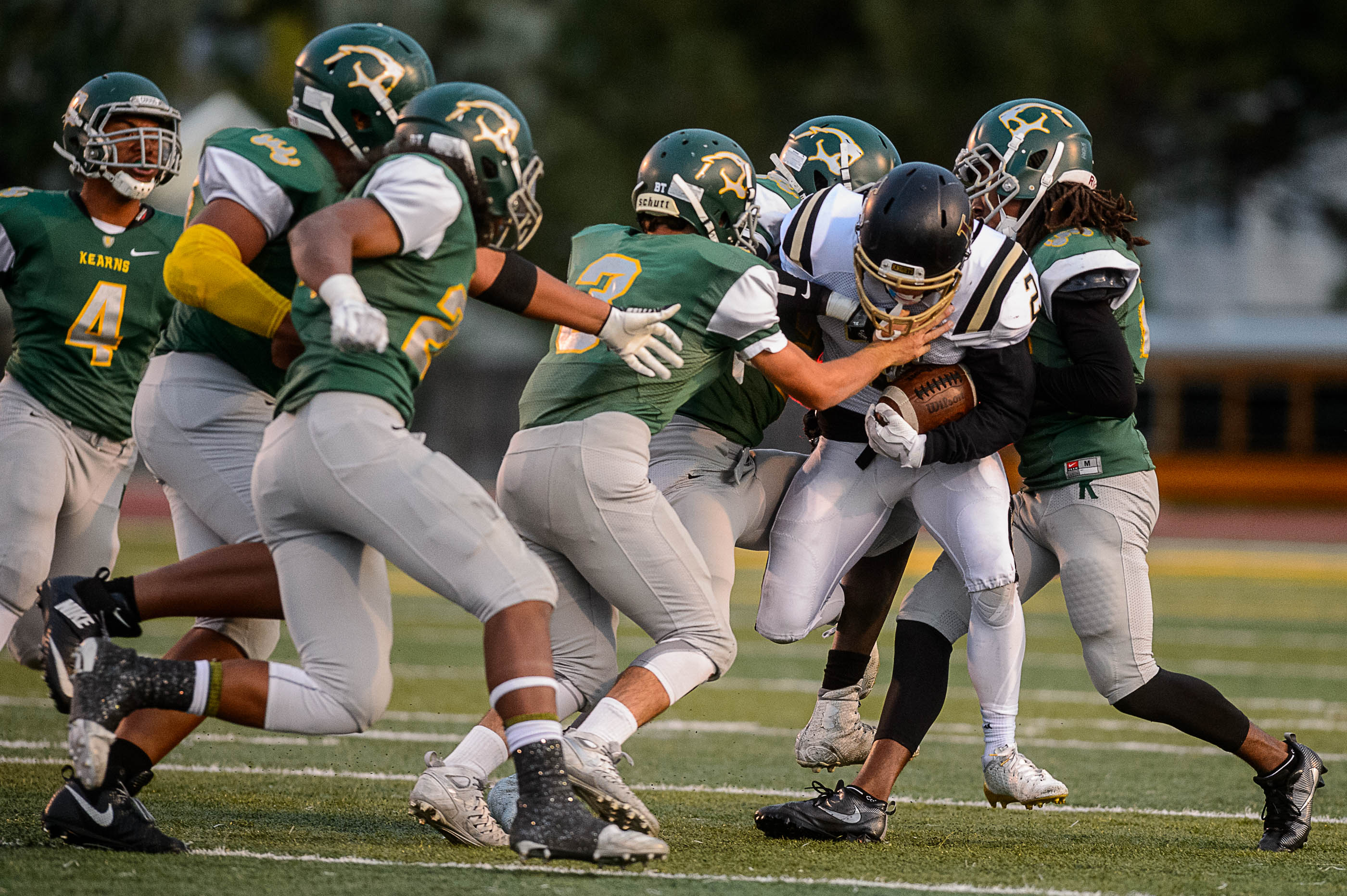 Prep football Lone Peak hands Kearns first loss of season The Salt