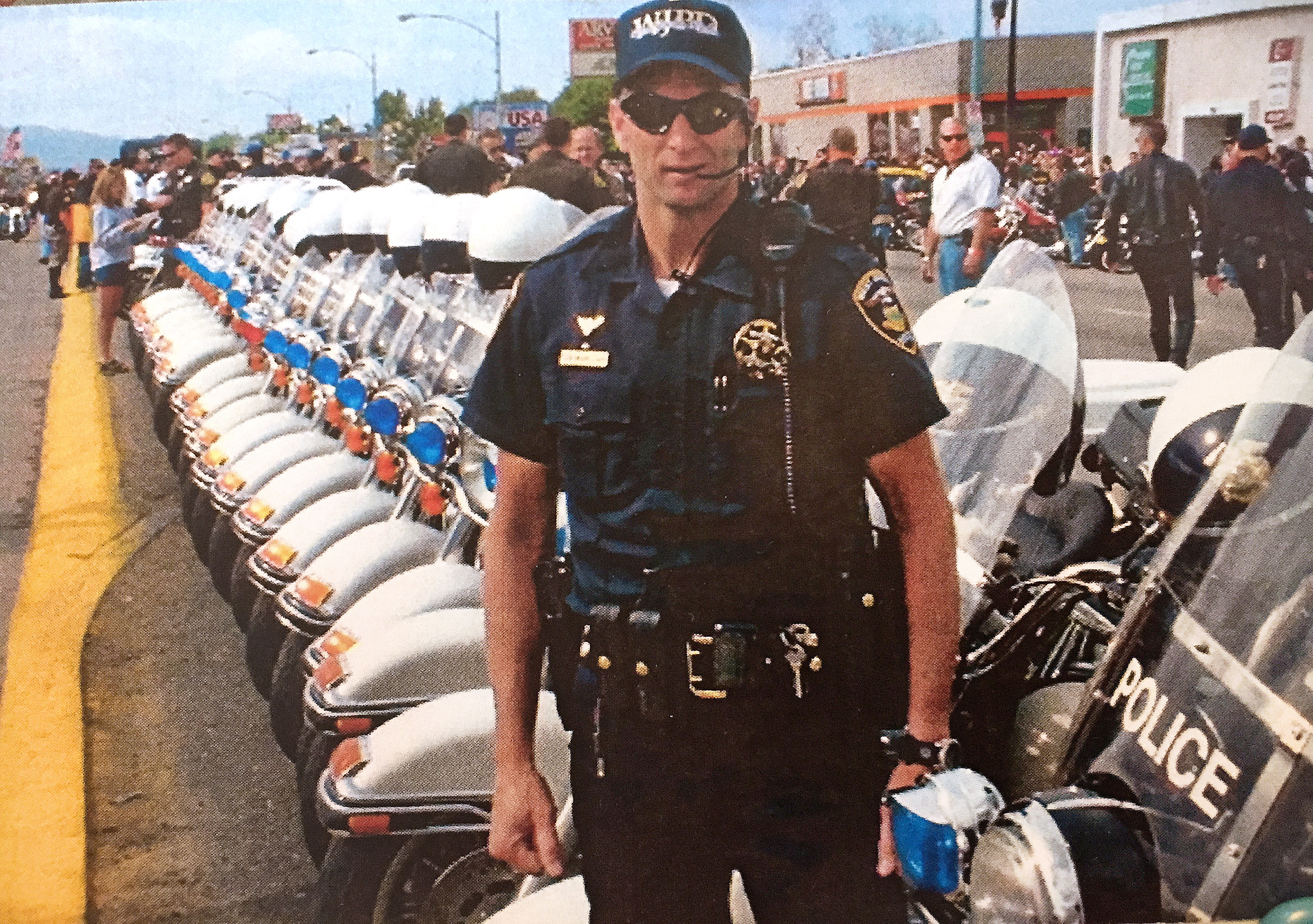 (Courtesy of the West Jordan Police Department) Officer Ron Wood