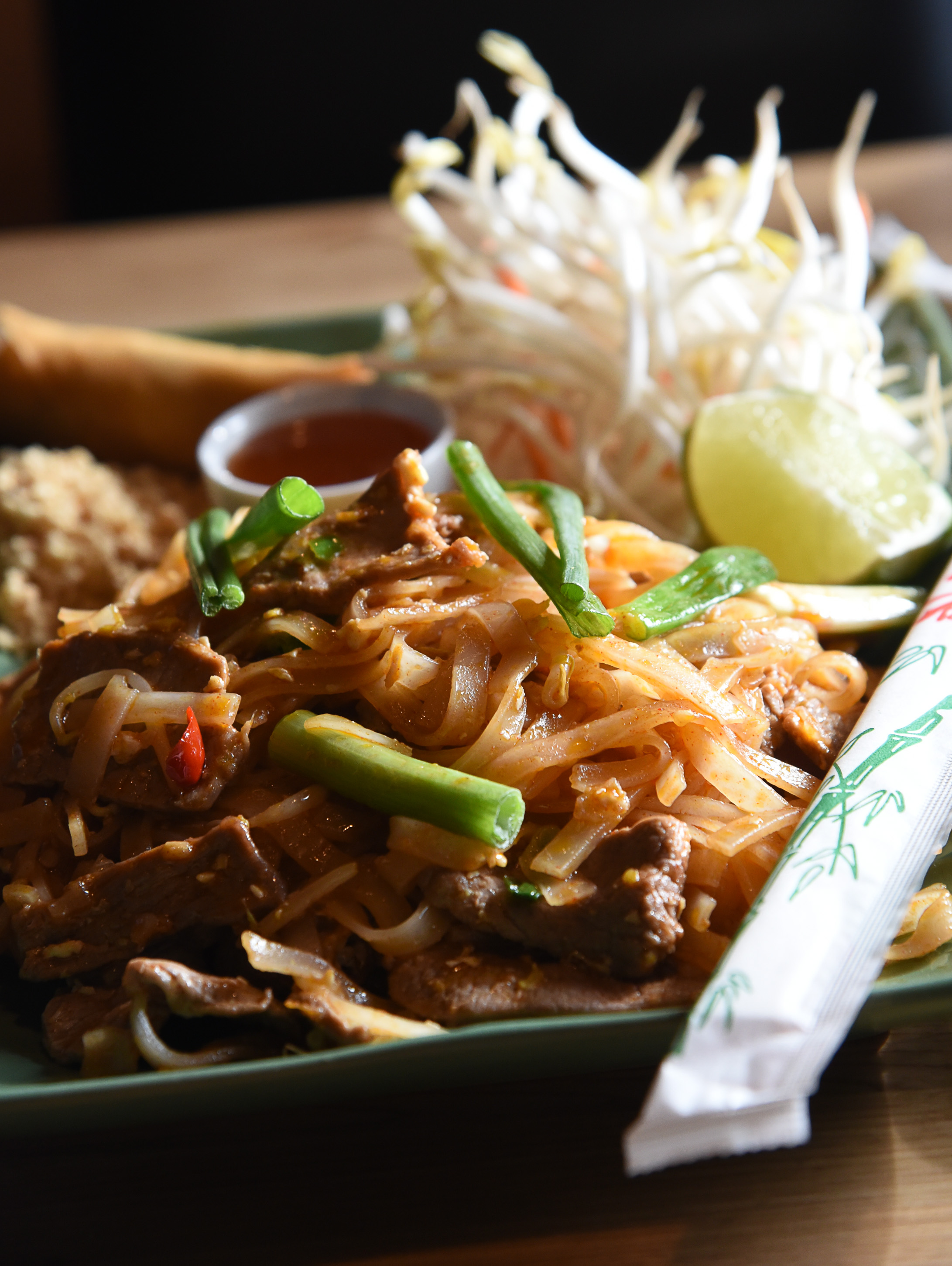 (Francisco Kjolseth | The Salt Lake Tribune) Pad Thai at Thai So Good, a new restaurant in Park City at 1764 Uinta Way, Unit D-1, at Kimball Junction is a place people can try before (or after) the Sundance Film Festival.