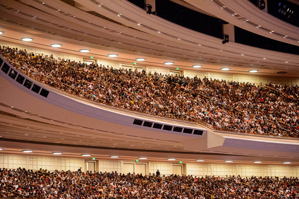 (Trent Nelson | The Salt Lake Tribune) The morning session of the189th Annual General Conference of The Church of Jesus Christ of Latter-day Saints in Salt Lake City on Sunday April 7, 2019.