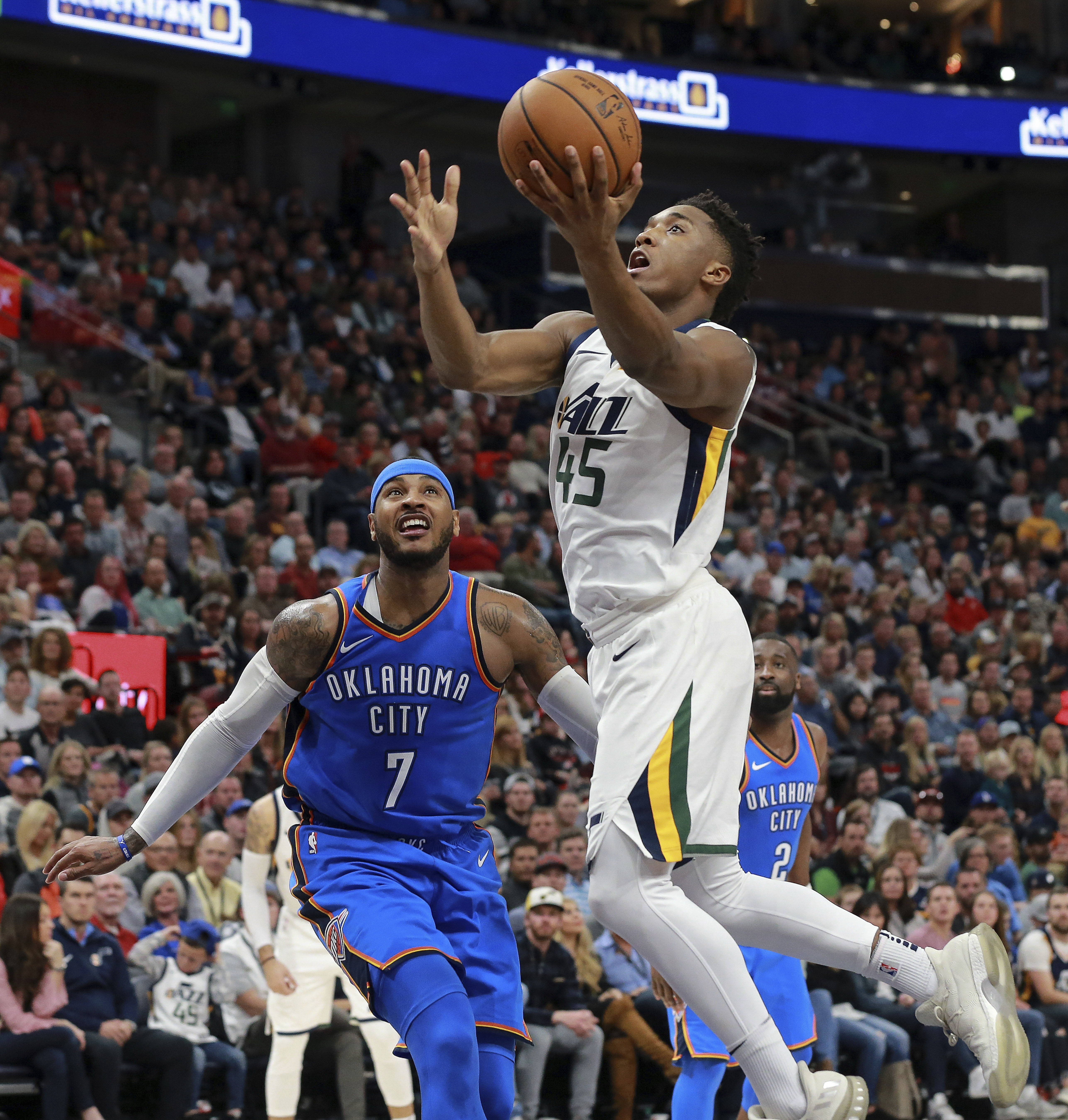 Jazz hoping Donovan Mitchell is back for rematch with Oklahoma City