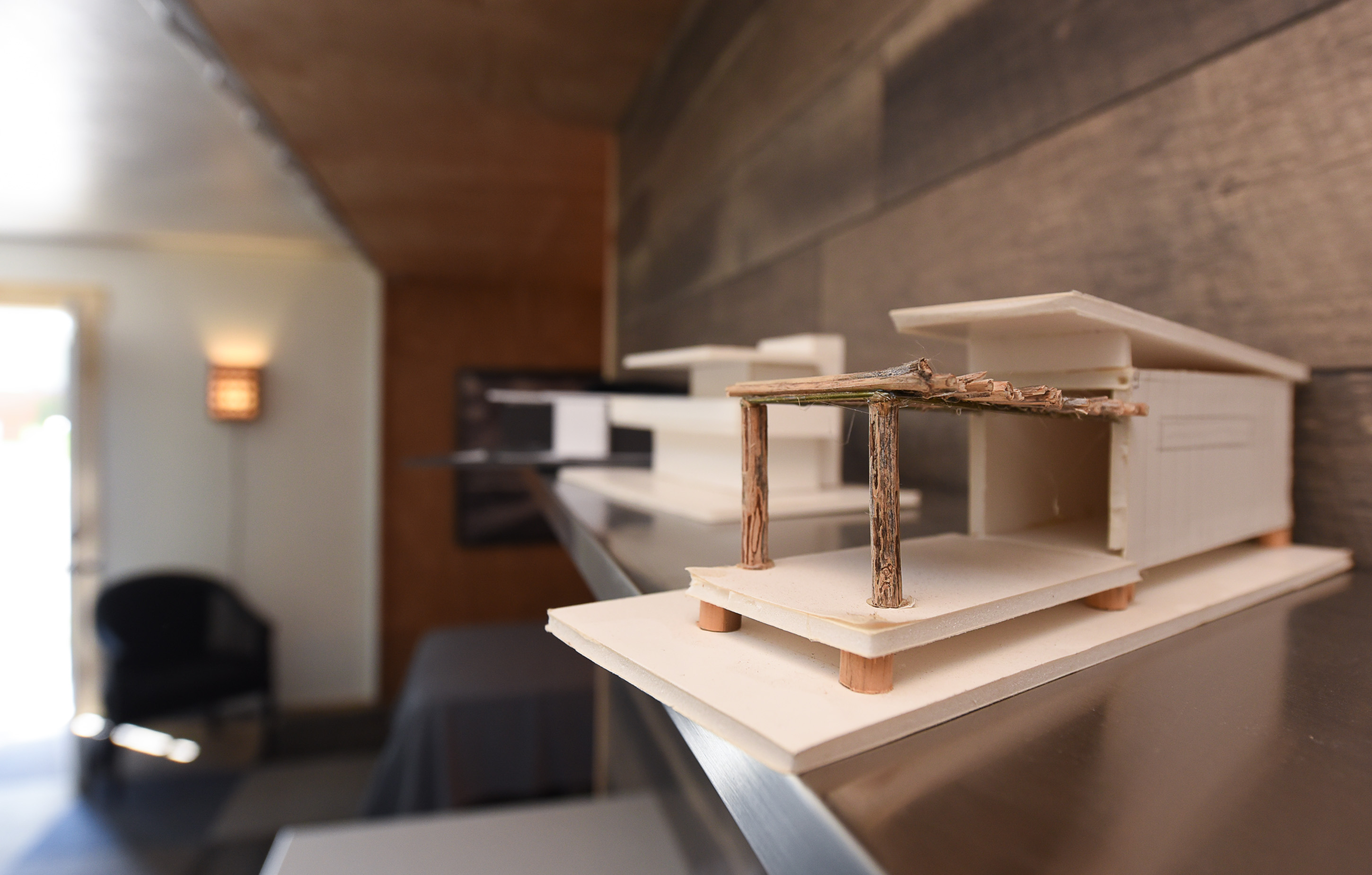 (Francisco Kjolseth | The Salt Lake Tribune) Small models reveal the ongoing process as Our Homes, Our Voices, a campaign to bring more attention to the affordable housing crisis across the country showcases one of the solutions being presented by small house specialist Jeff White in Sat Lake City on Wed. May 2, 2018. 