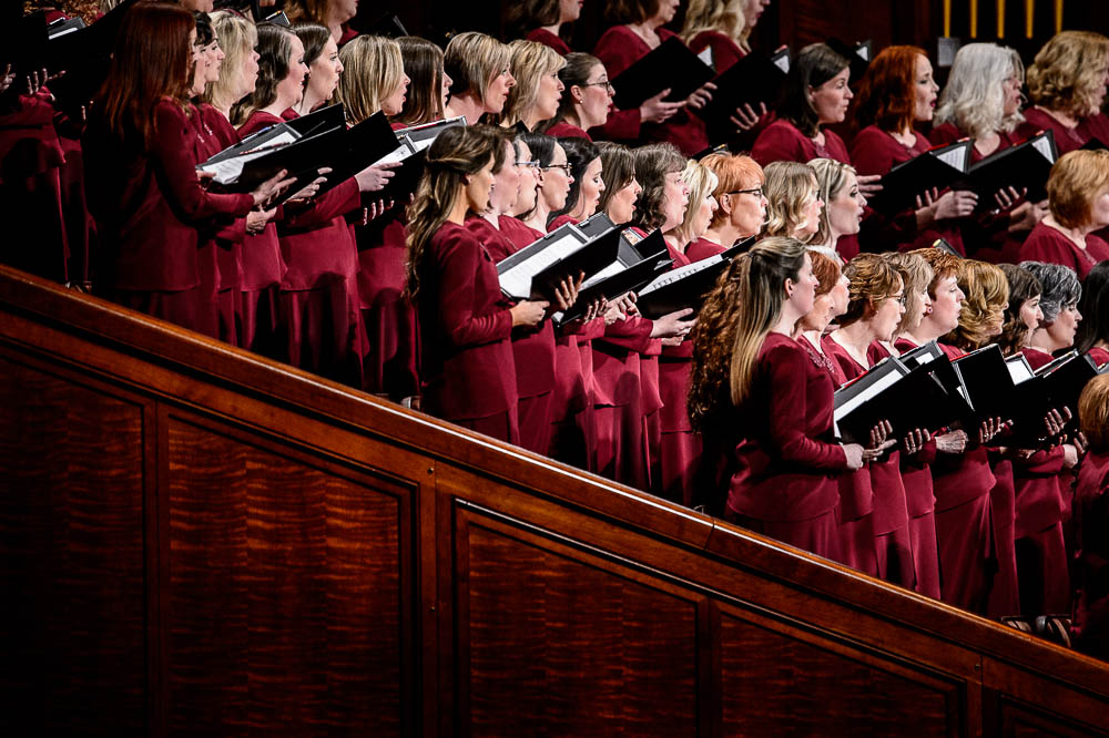 (Trent Nelson | The Salt Lake Tribune) The Tabernacle Choir at Temple Square during the afternoon session of the189th Annual General Conference of The Church of Jesus Christ of Latter-day Saints in Salt Lake City on Sunday April 7, 2019.