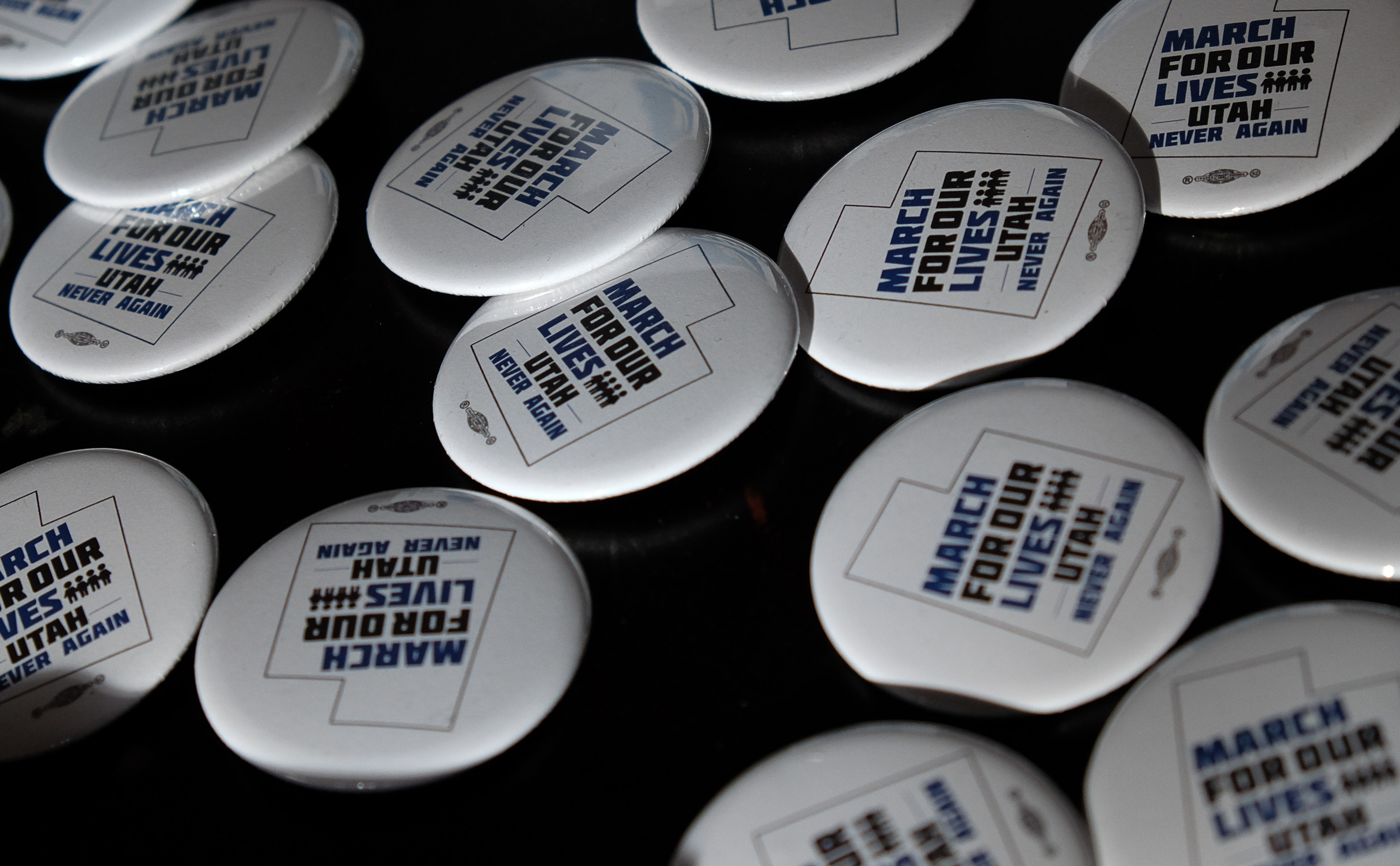 (Francisco Kjolseth | The Salt Lake Tribune) Presented by March for Our Lives Utah, students host a gala for gun reform at the Ladies Literary Club Clubhouse on Saturday, April 6, 2019.